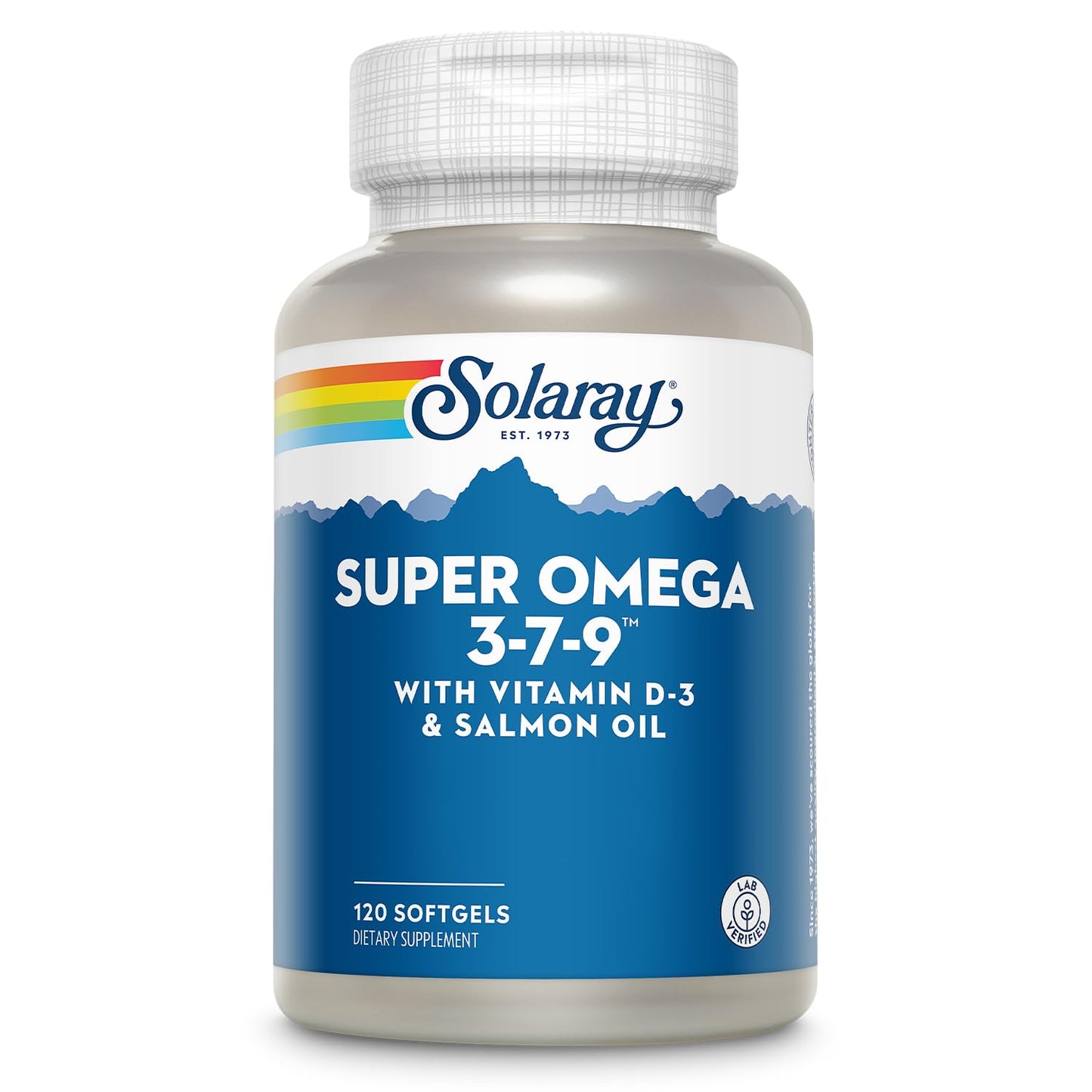 Solaray Super Omega 3-7-9 Softgels, 120 Count