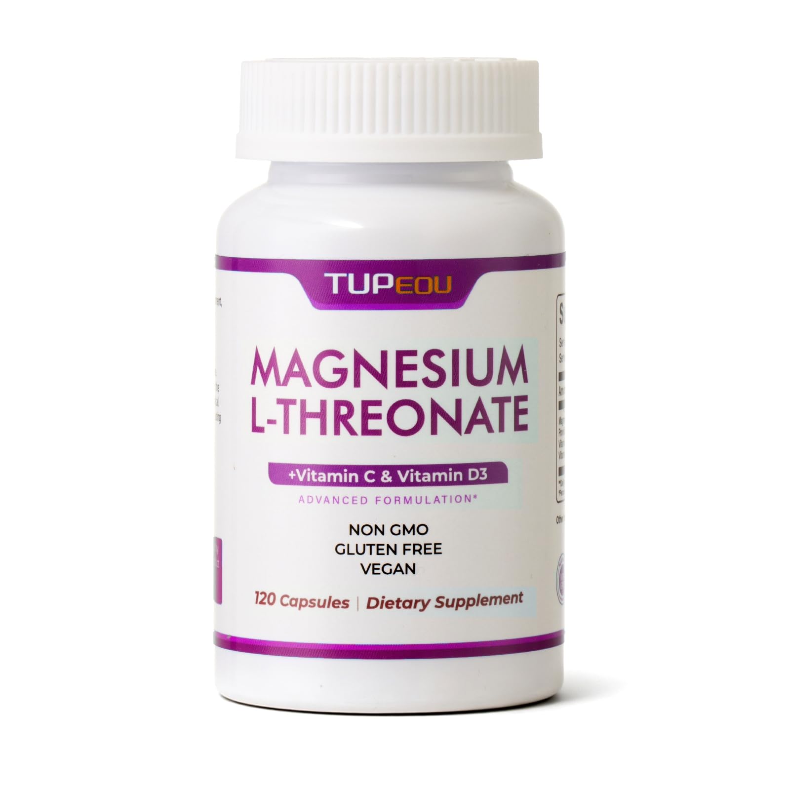 tupeou Magnesium L-Threonate Capsule 120 Count