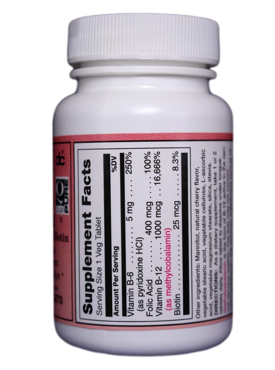 Dee Cee Laboratories Vitamin B12 Capsules 90 Count