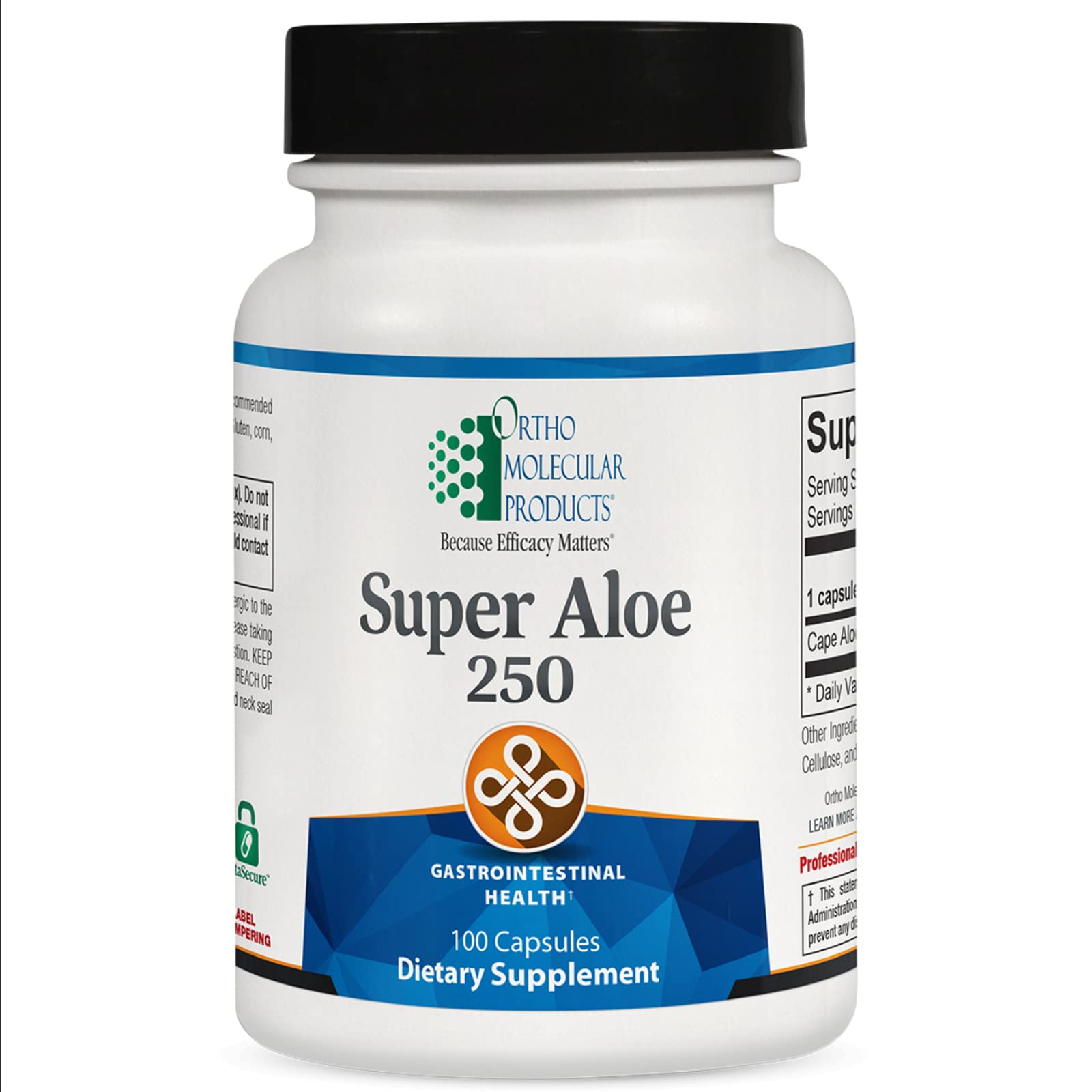 Ortho Molecular Products Super Aloe 250-100 Capsules 100