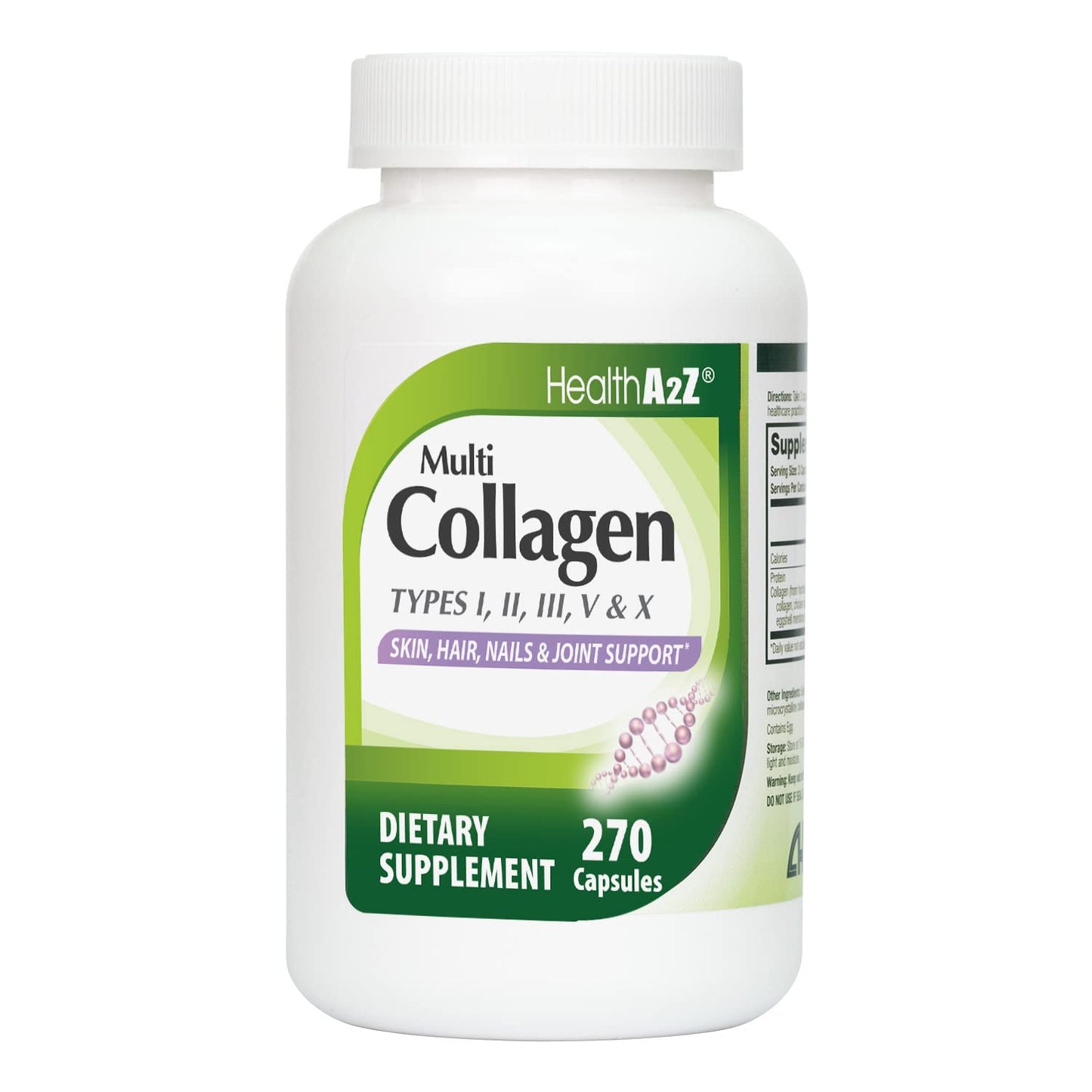 HealthA2Z Multi Collagen Capsules 270 Count