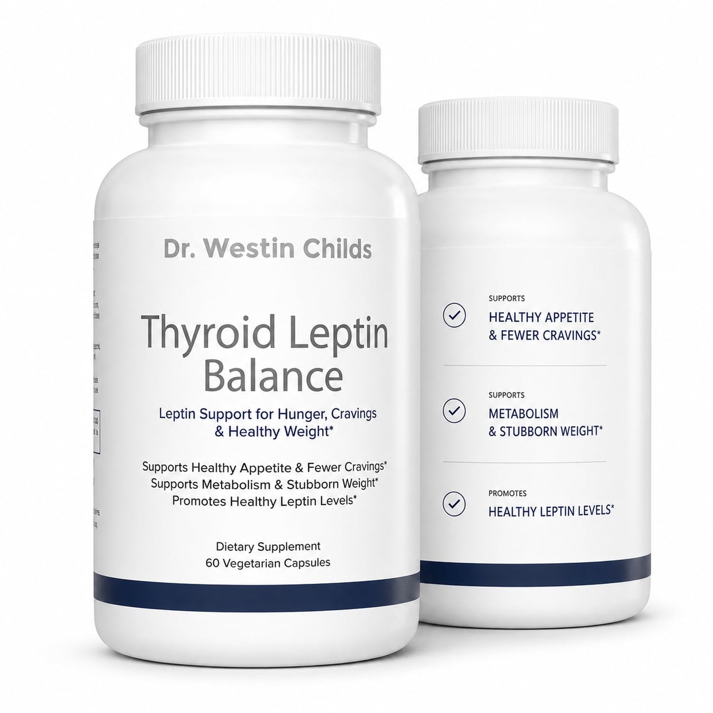 Dr. Westin Childs Thyroid Leptin Balance – Natural Leptin Sensitizer Support Supplement for Women & Men, Thyroid, Metabolic Health, Vitality, Energy, Focus with Glycosaminoglycans, Vitamin C Capsules, 60 Count