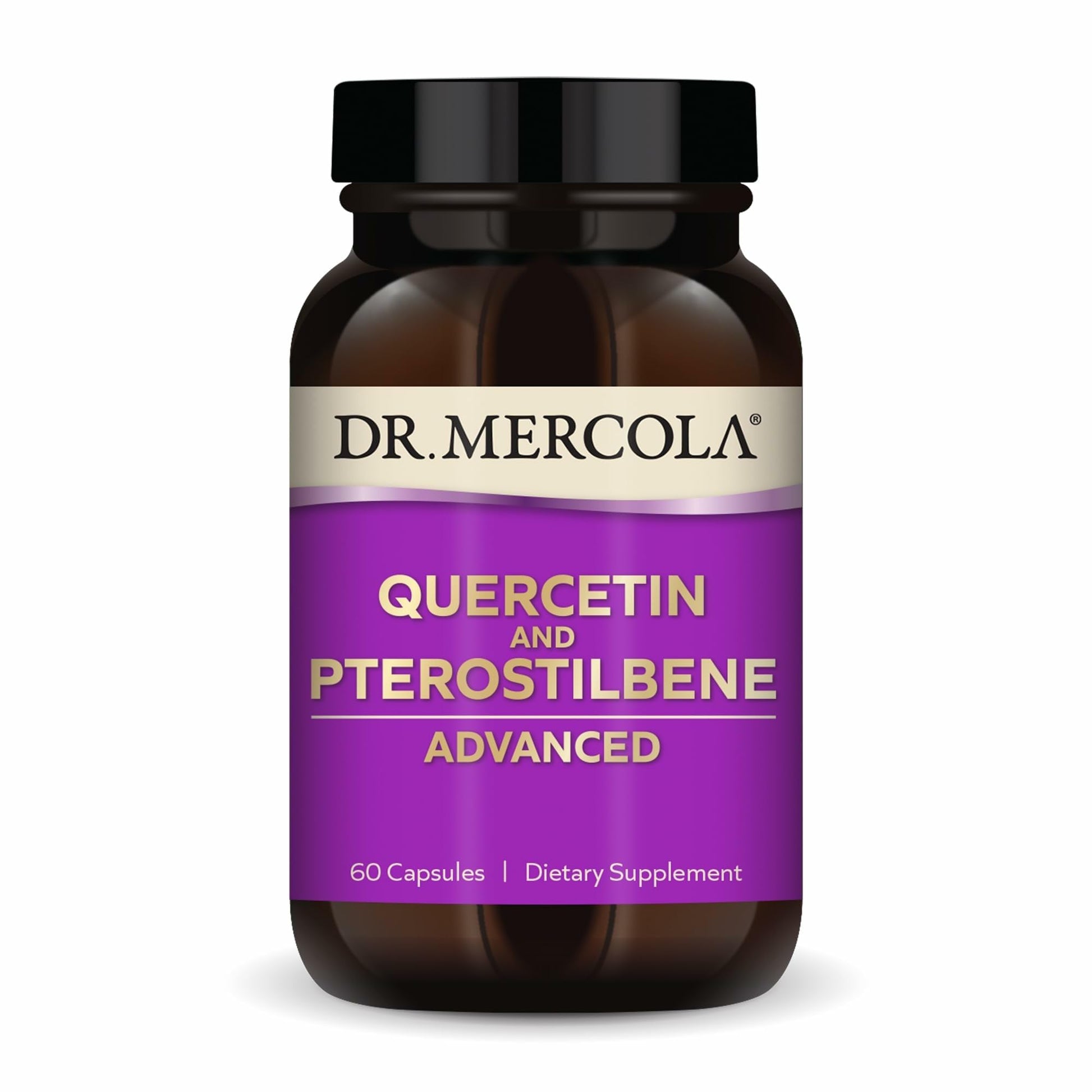 Dr. Mercola Quercetin & Pterostilbene Advanced 500 mg 60 Capsules