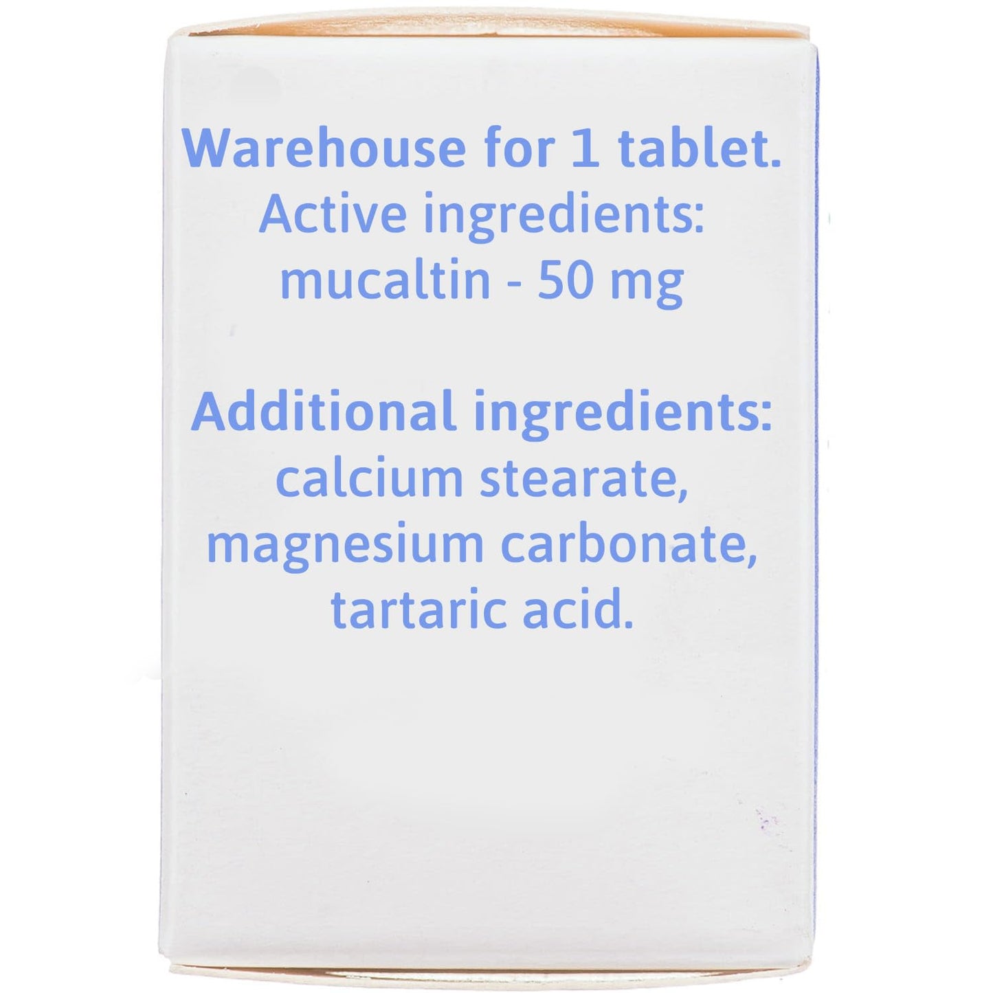 Generic Mucaltin 1 Tablet