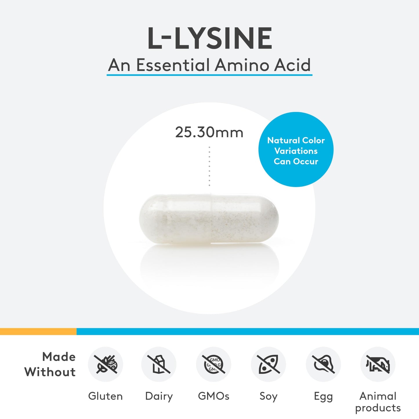 XYMOGEN L-Lysine Capsule 90 Capsules
