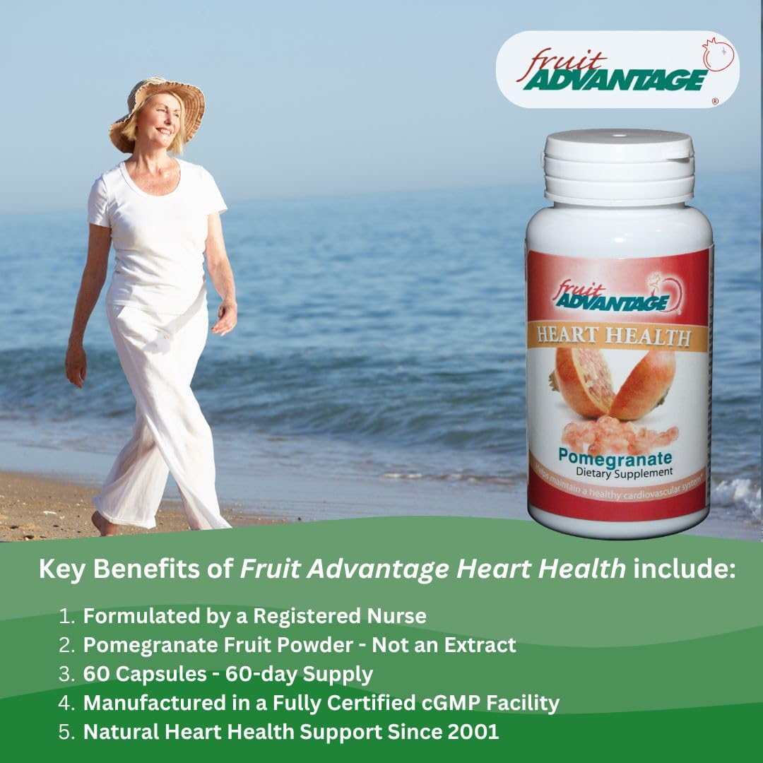 Fruit Advantage Pomegranate Heart Health Capsule, 1 Count