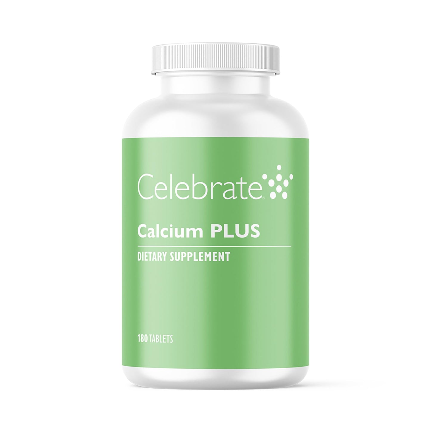 Celebrate Bariatric Supplements Calcium Plus 600mg Calcium Citrate, 600 IU Vitamin D3 & 50mg Magnesium for Post Bariatric Surgery, 180 Tablets