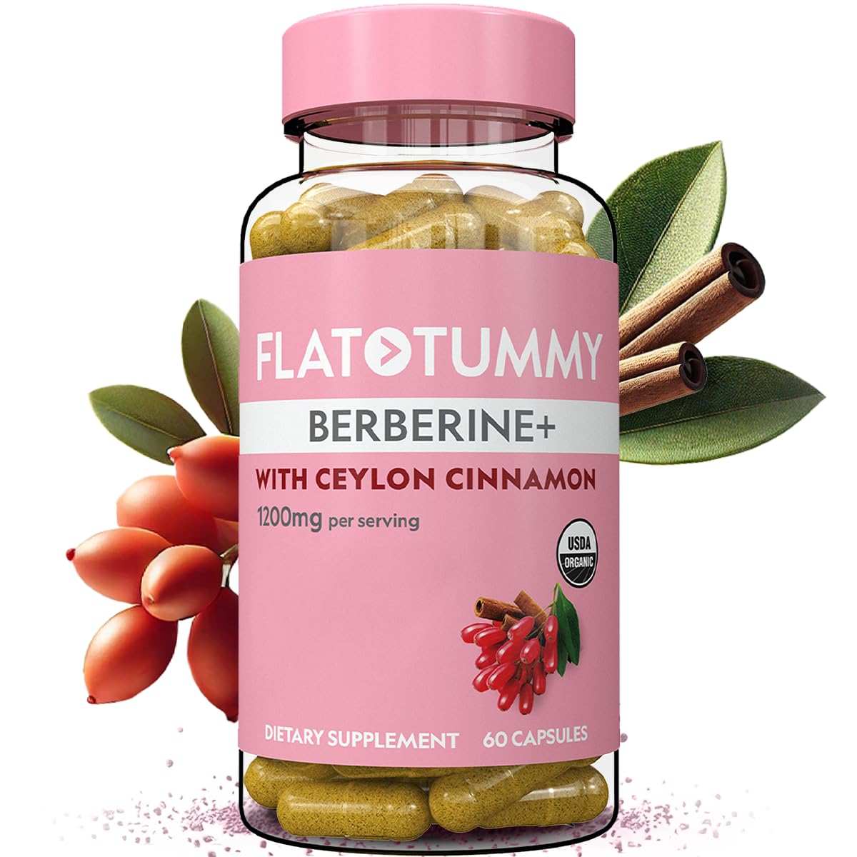Flat Tummy Berberine Plus Supplement Capsule 60 Capsules