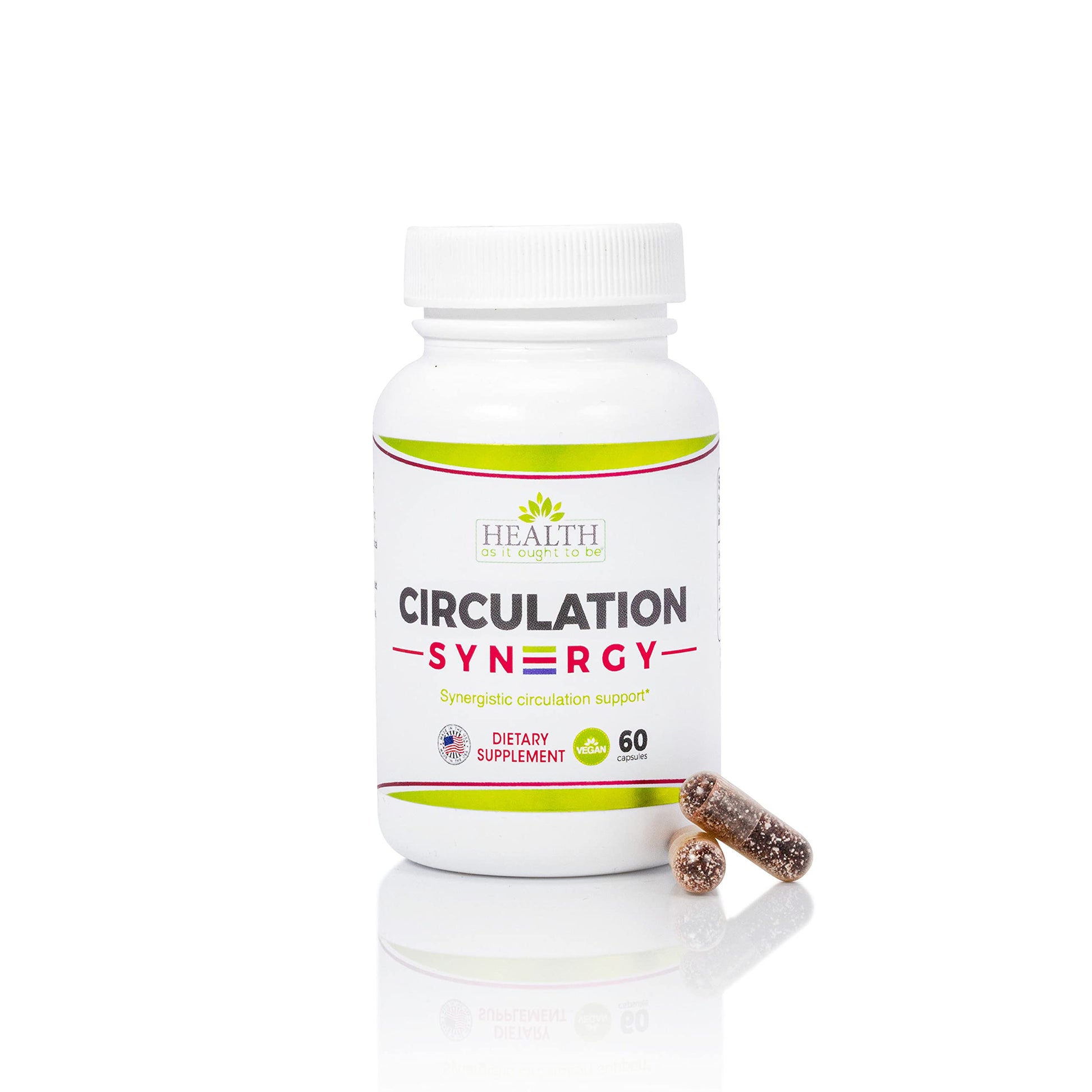 Health As It Ought To Be Circulation Syn3rgy Supplement Capsule, 60 Capsules