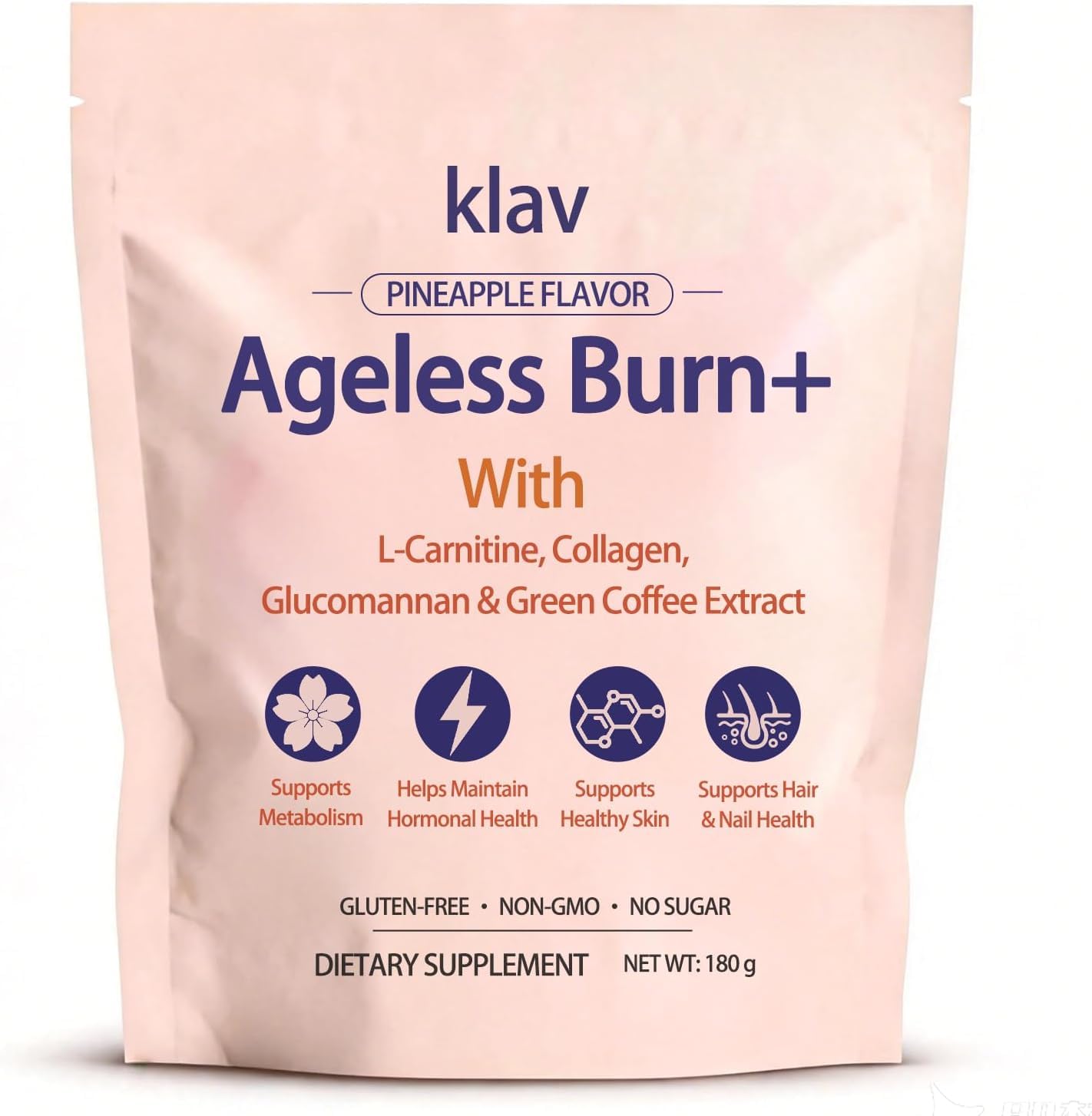 Klav Ageless Burn Powder 6.3 Ounce