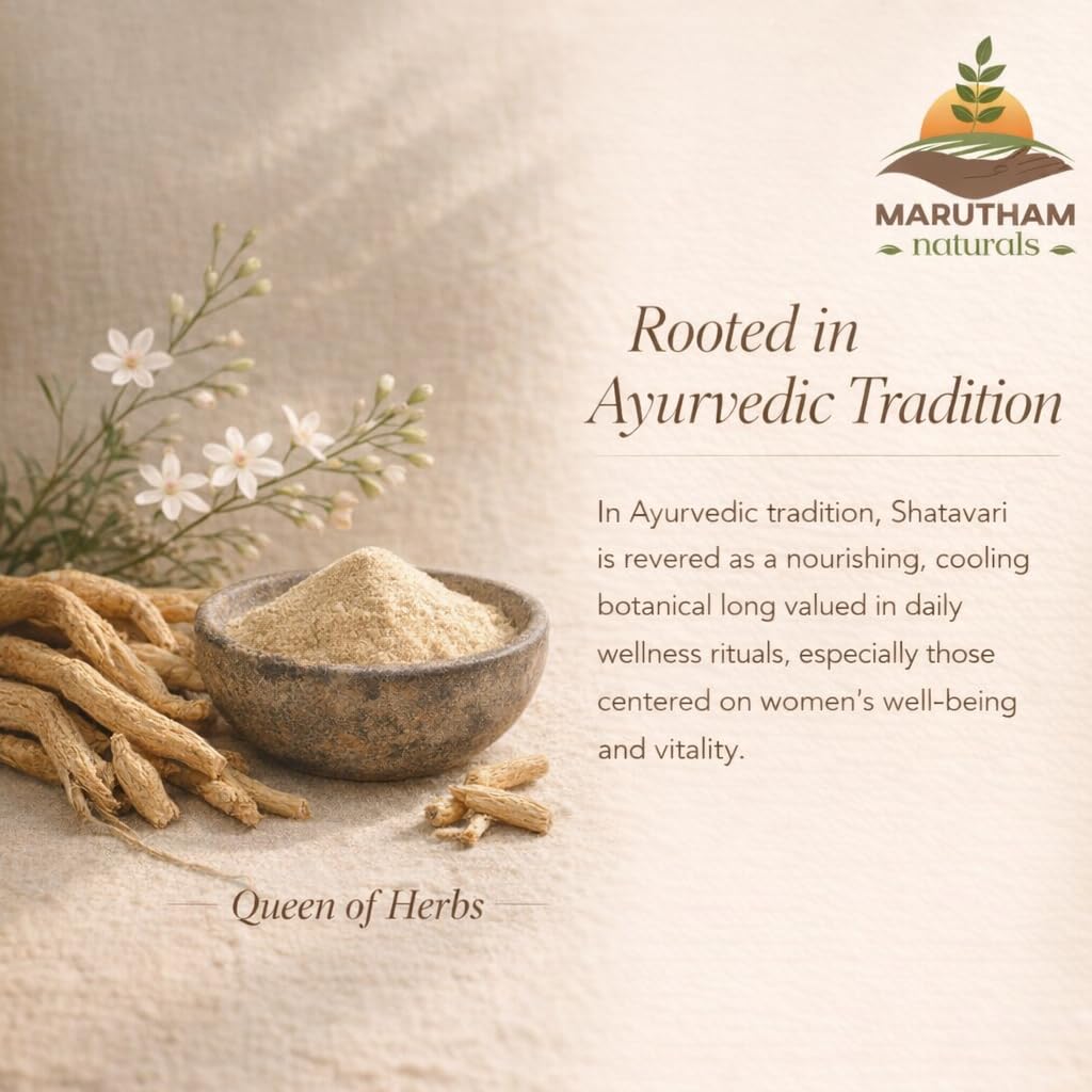 MARUTHAM naturals Shatavari Root Powder 8 oz