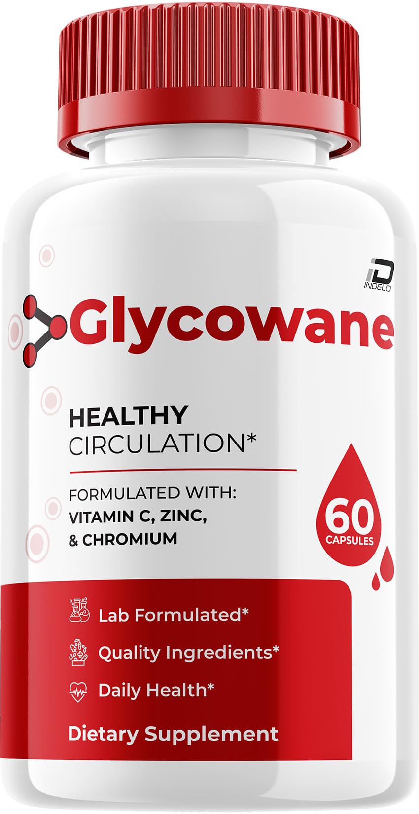 Indelo Glyco Wane Advanced Supplement, 60 Capsules