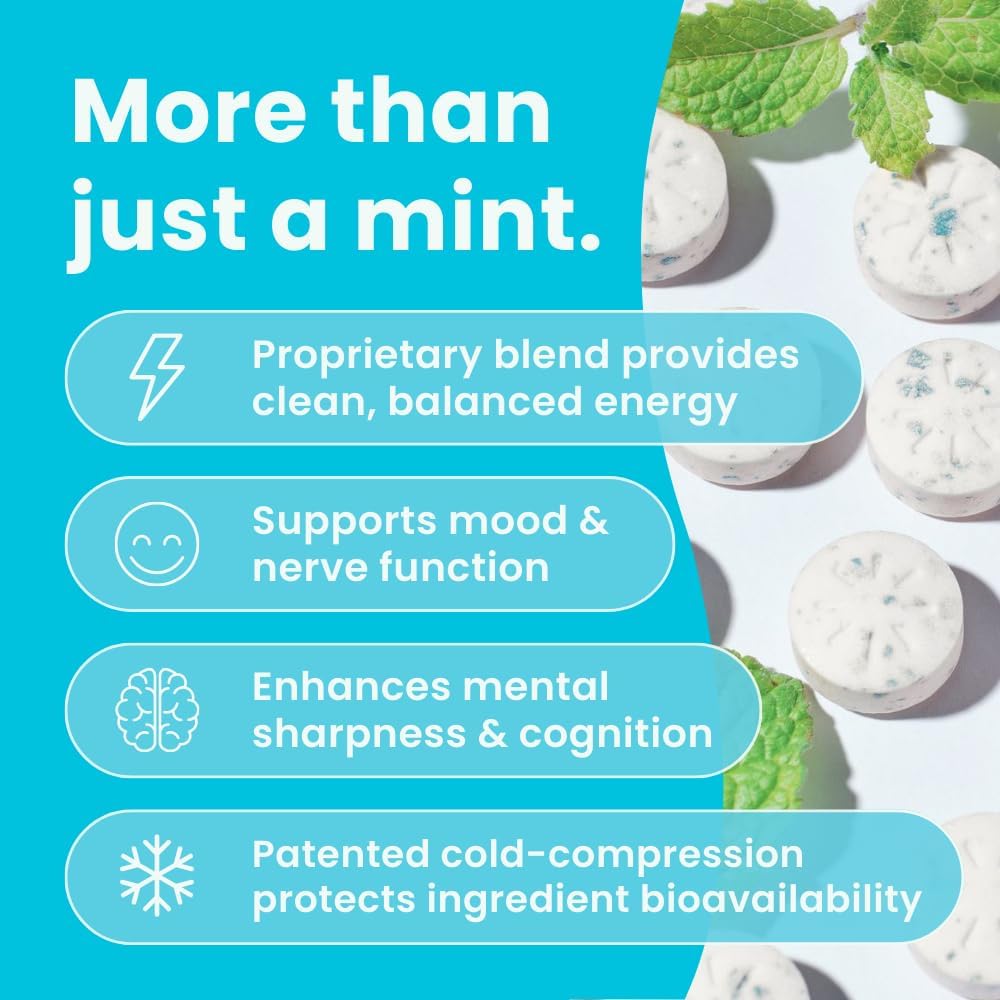 NeuroGum Energy Caffeine Mints Chewable 180 Count
