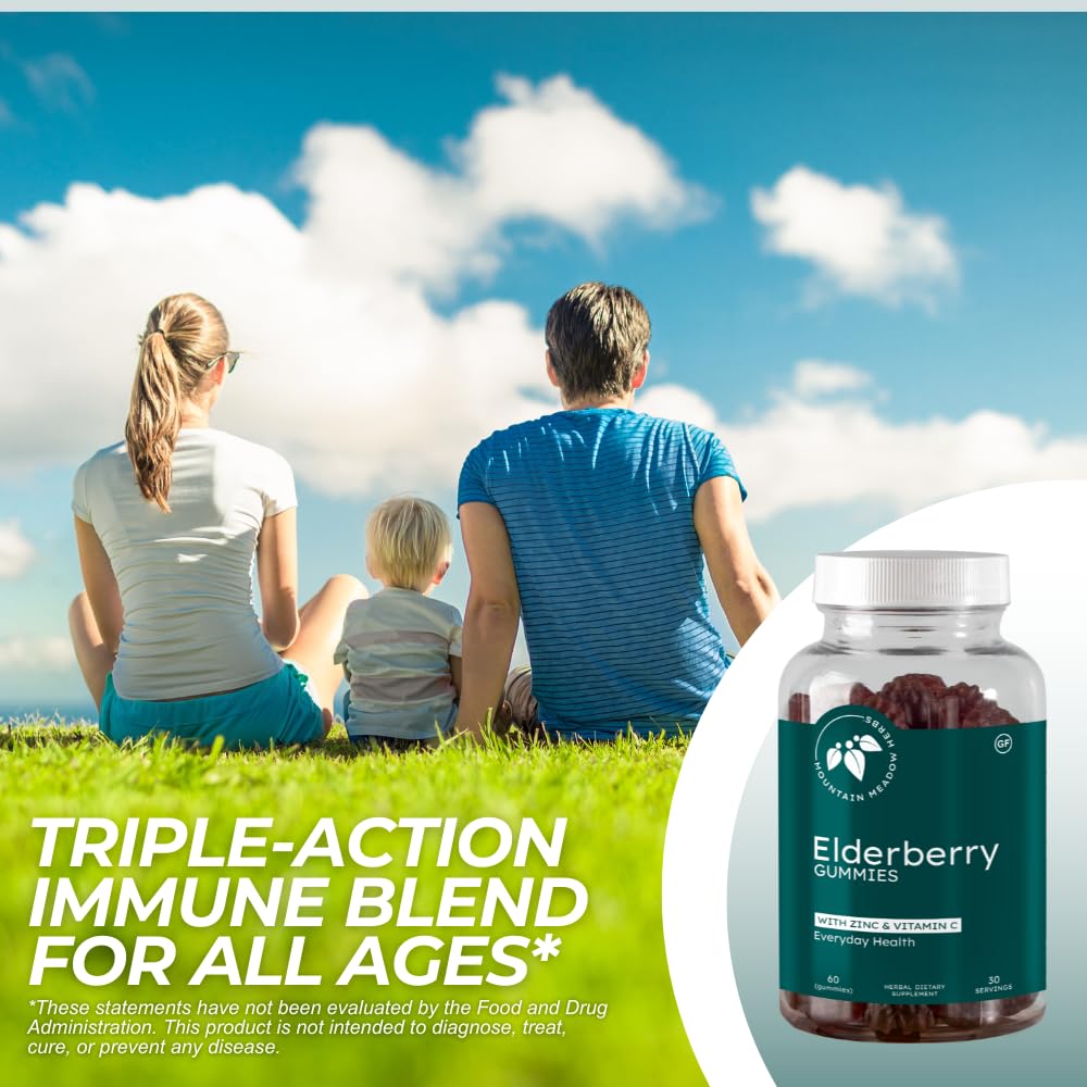 Mountain Meadow Herbs Elderberry Capsule 60 Count
