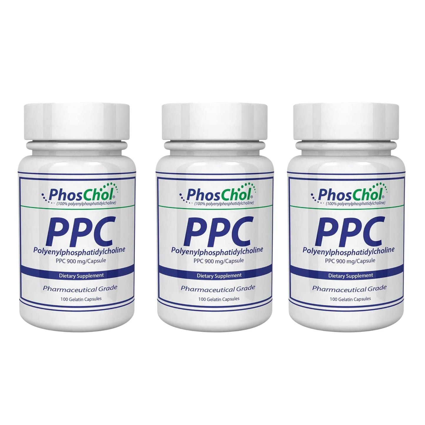 Nutrasal PhosChol PPC Polyenyl PhosphatidylCholine Choline Supplement 900mg 100 Capsules