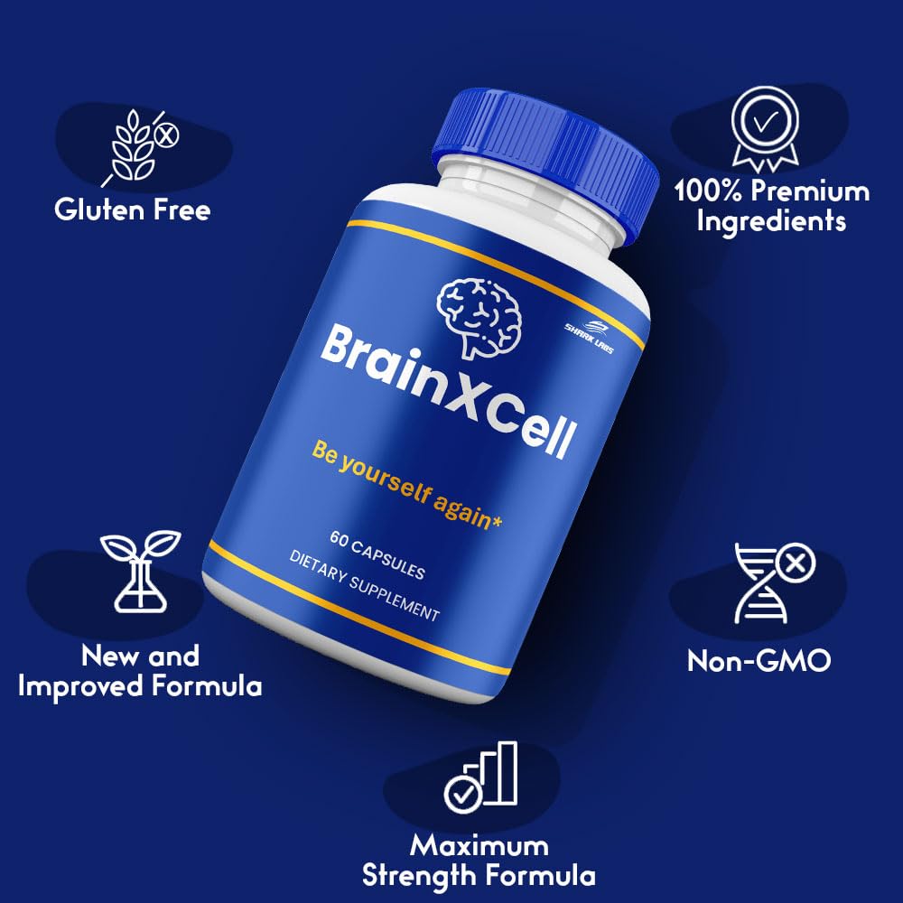Shark Labs BrainXCell Capsule 60 Count