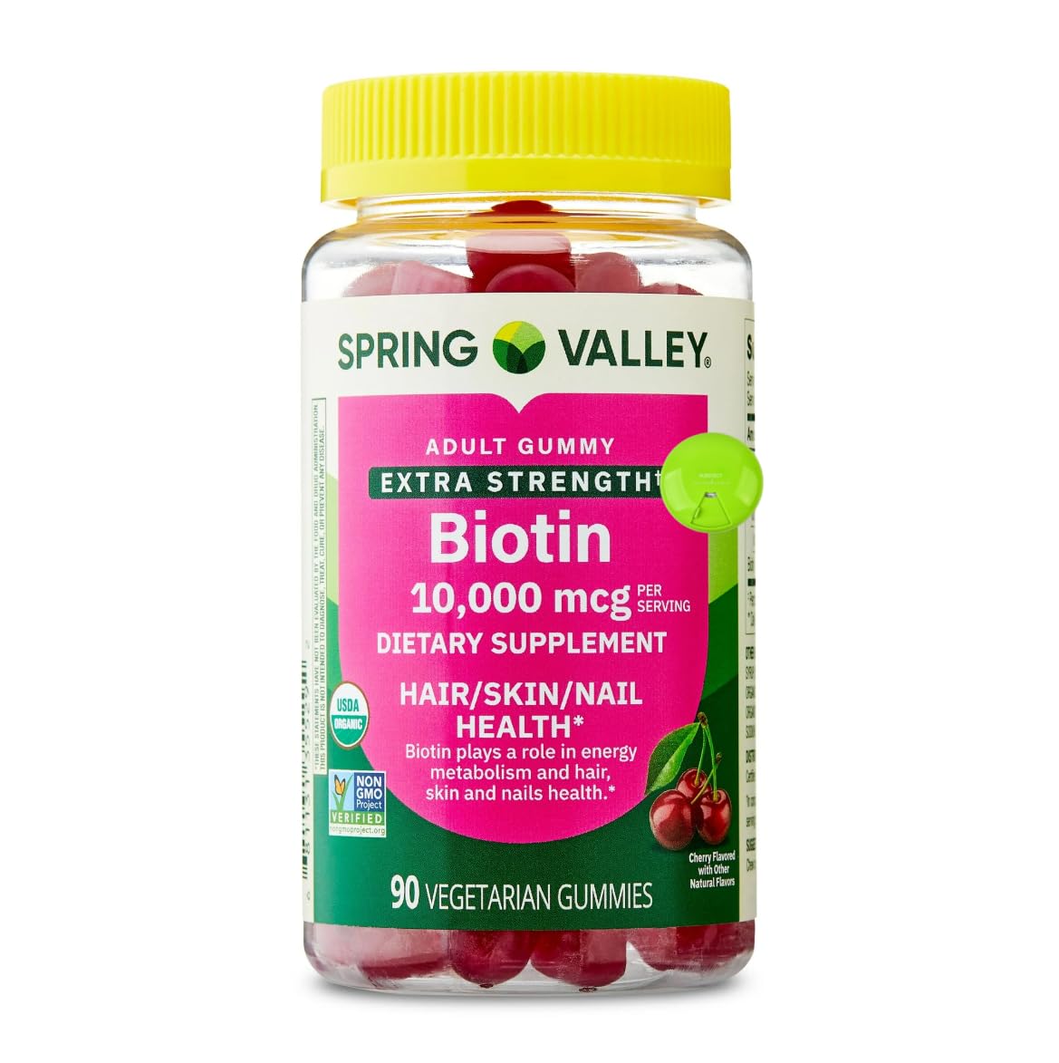 SUREFECT Biotin Gummies Extra Strength 10,000mcg, 90 Count