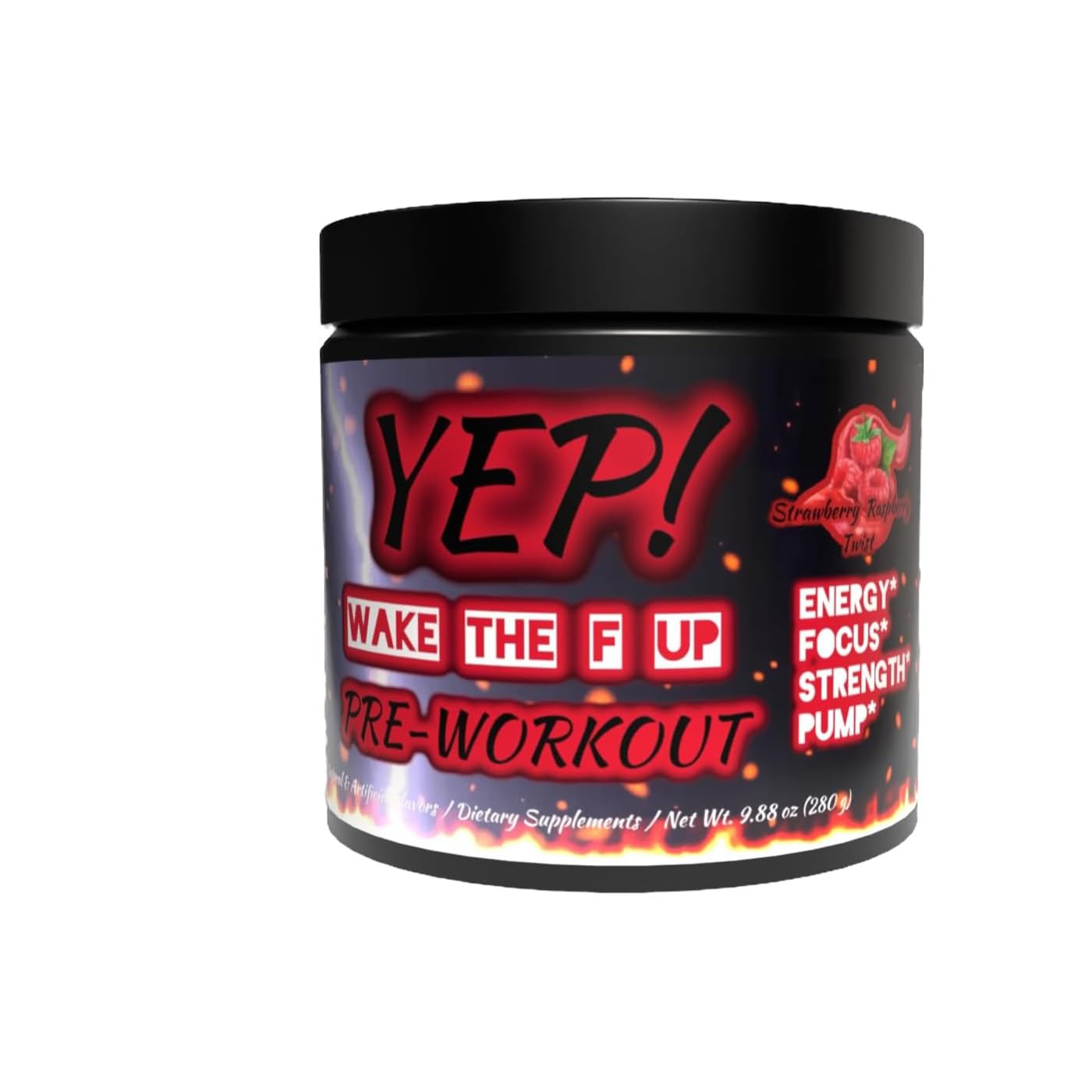Yep Strength Wake The Faith Up Pre-Workout Powder 9.88 Ounces