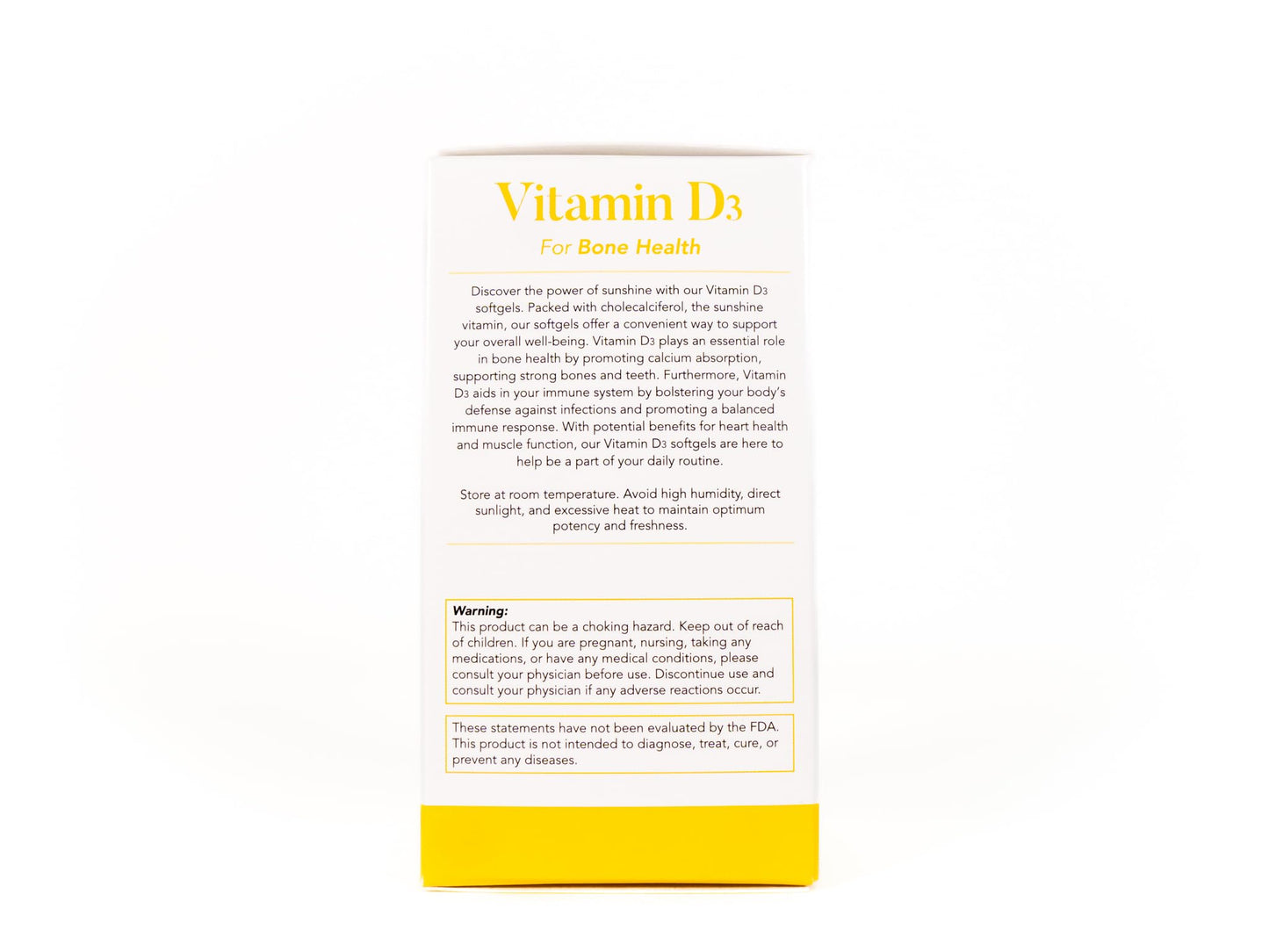 GSL Technology Vitamin D3 Softgel 60 Softgels