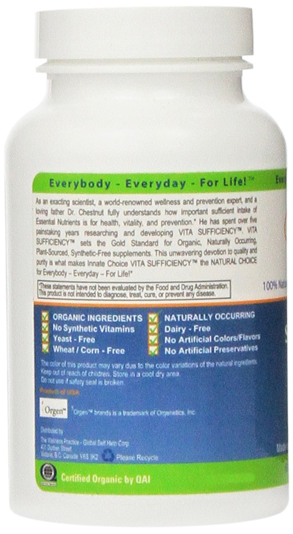 Innate Choice Vita Sufficiency Capsules, 60 Count