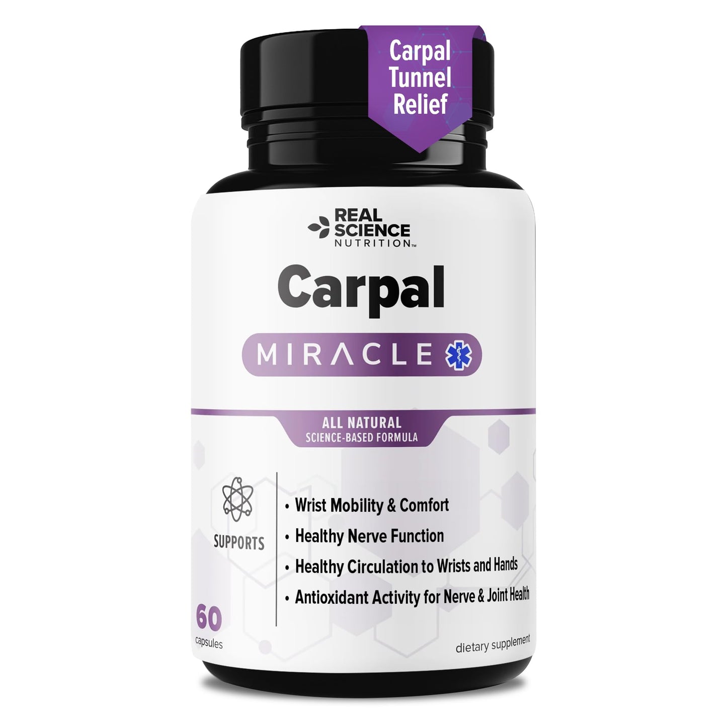 Real Science Nutrition Carpal Miracle 60 Capsules