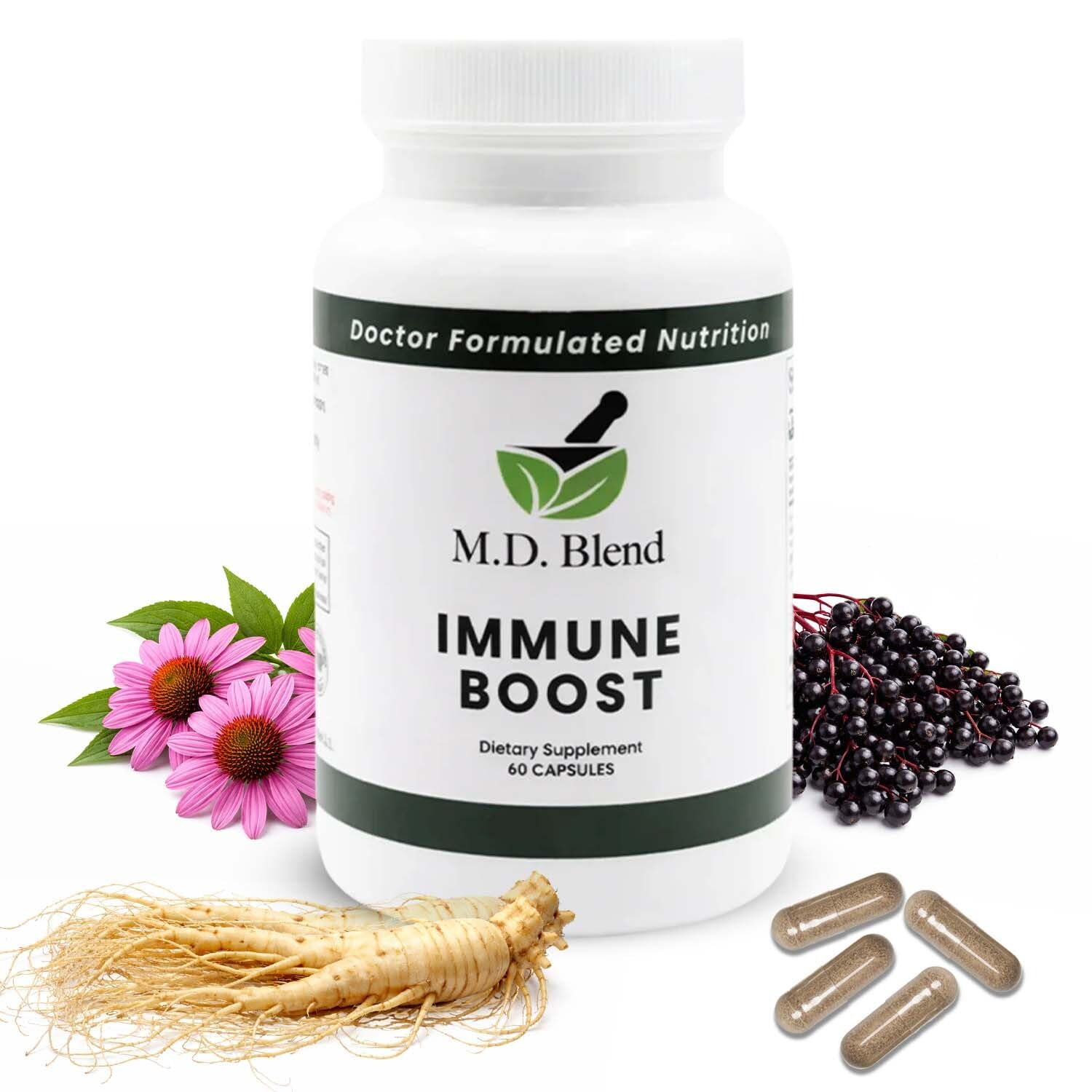 M.D. Blend Immune Boost Capsule 60 Count