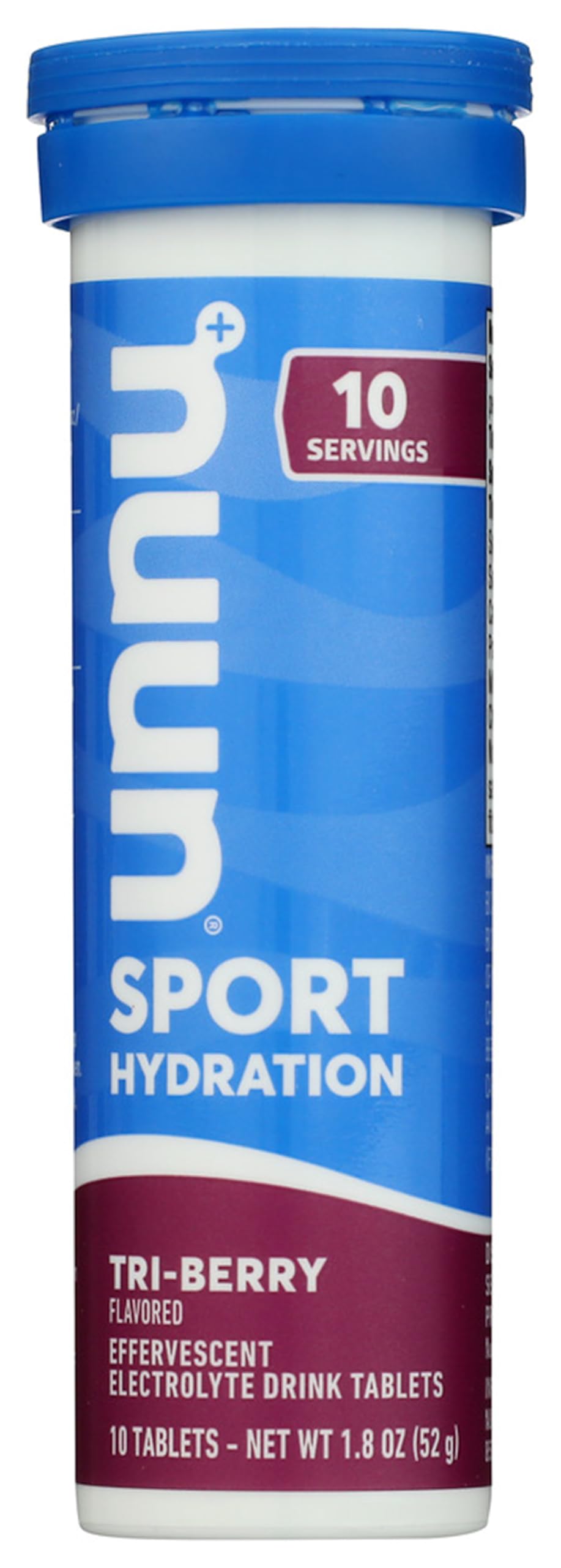 Nuun Sport Hydration Tri-berry Tablets, 10 Count