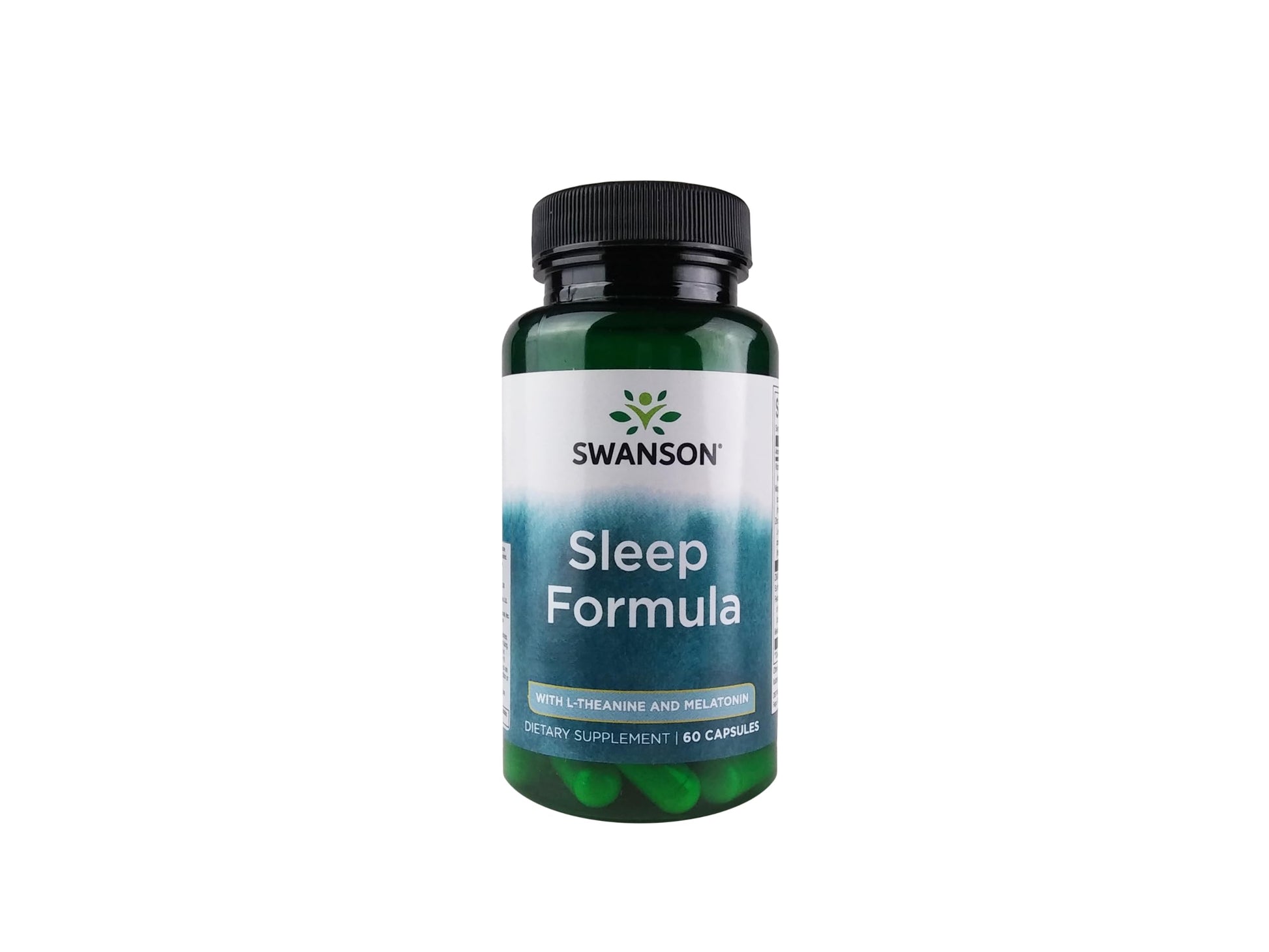 Swanson Sleep Form with L-Theanine & Melatonin, 60 Capsules