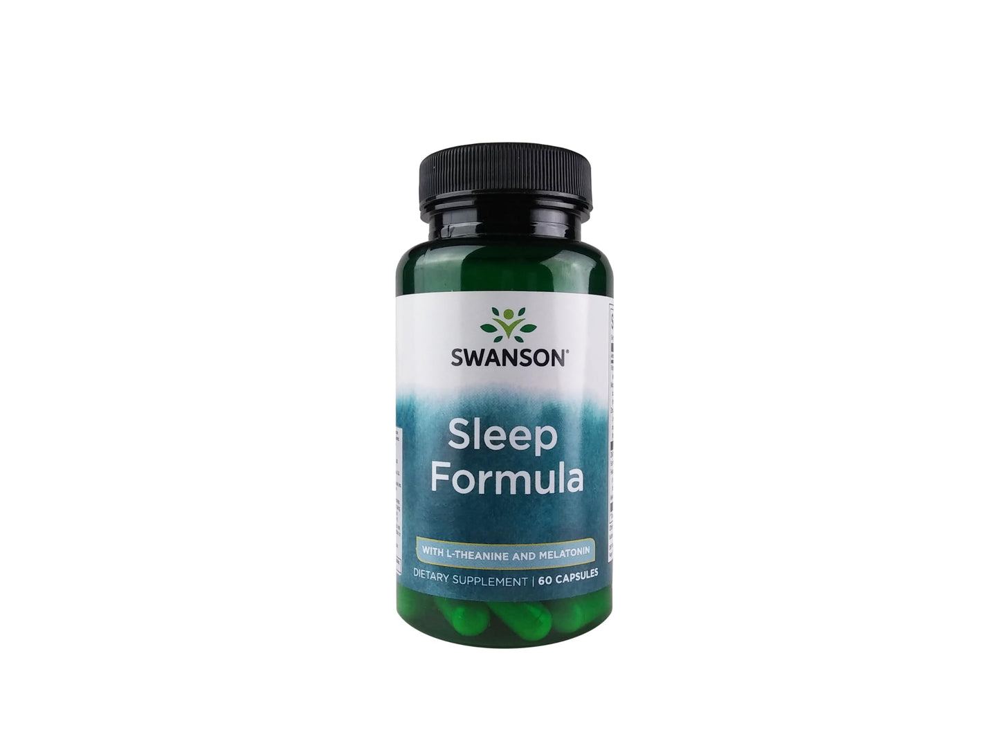 Swanson Sleep FRM W/L-THEANINE&MELATONIN Capsule, 60 Count