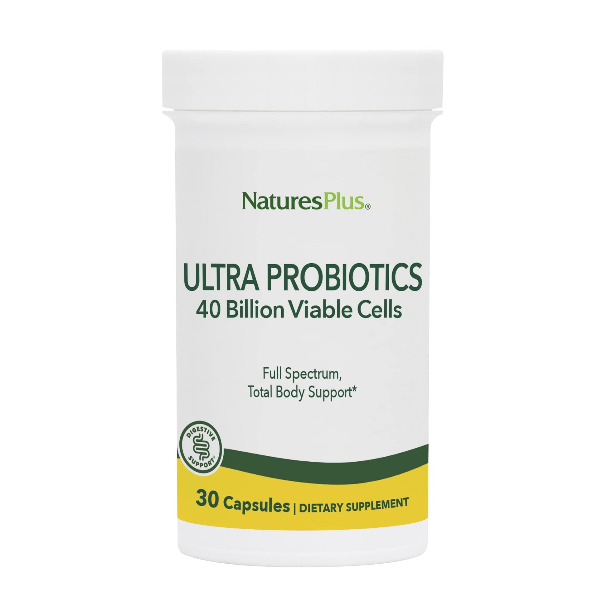NaturesPlus Ultra Probiotics Capsules 30