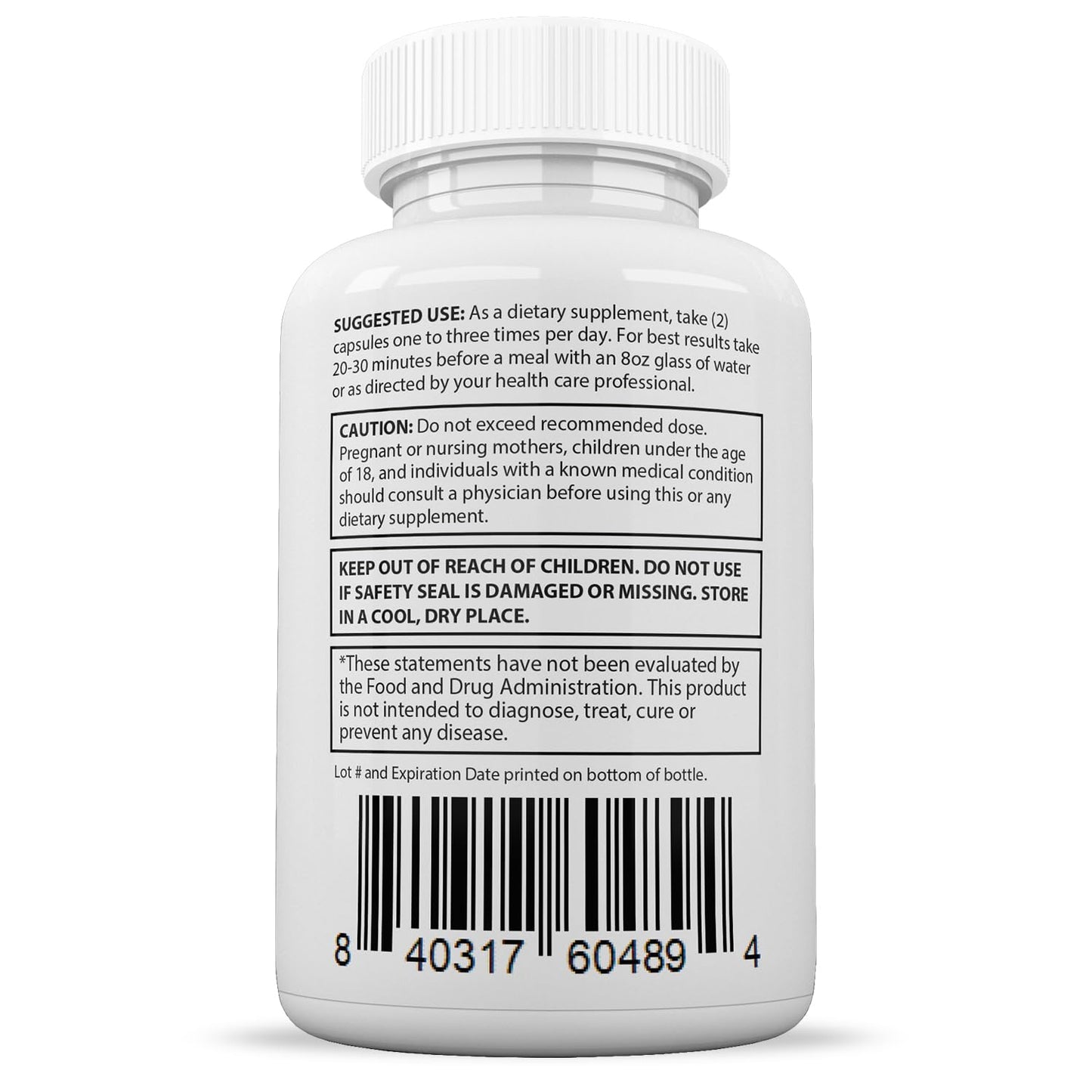 Justified Laboratories Optimal Keto Pills 1275mg Capsules, 60 Count