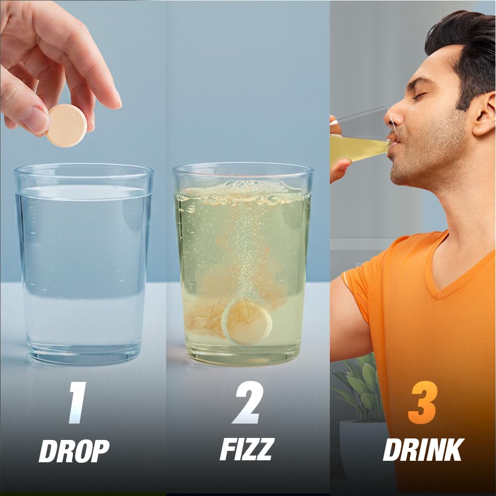 FAST&UP Reload Instant Energy and Hydration Sports Drink Tablets - Pack of 4 Tubes