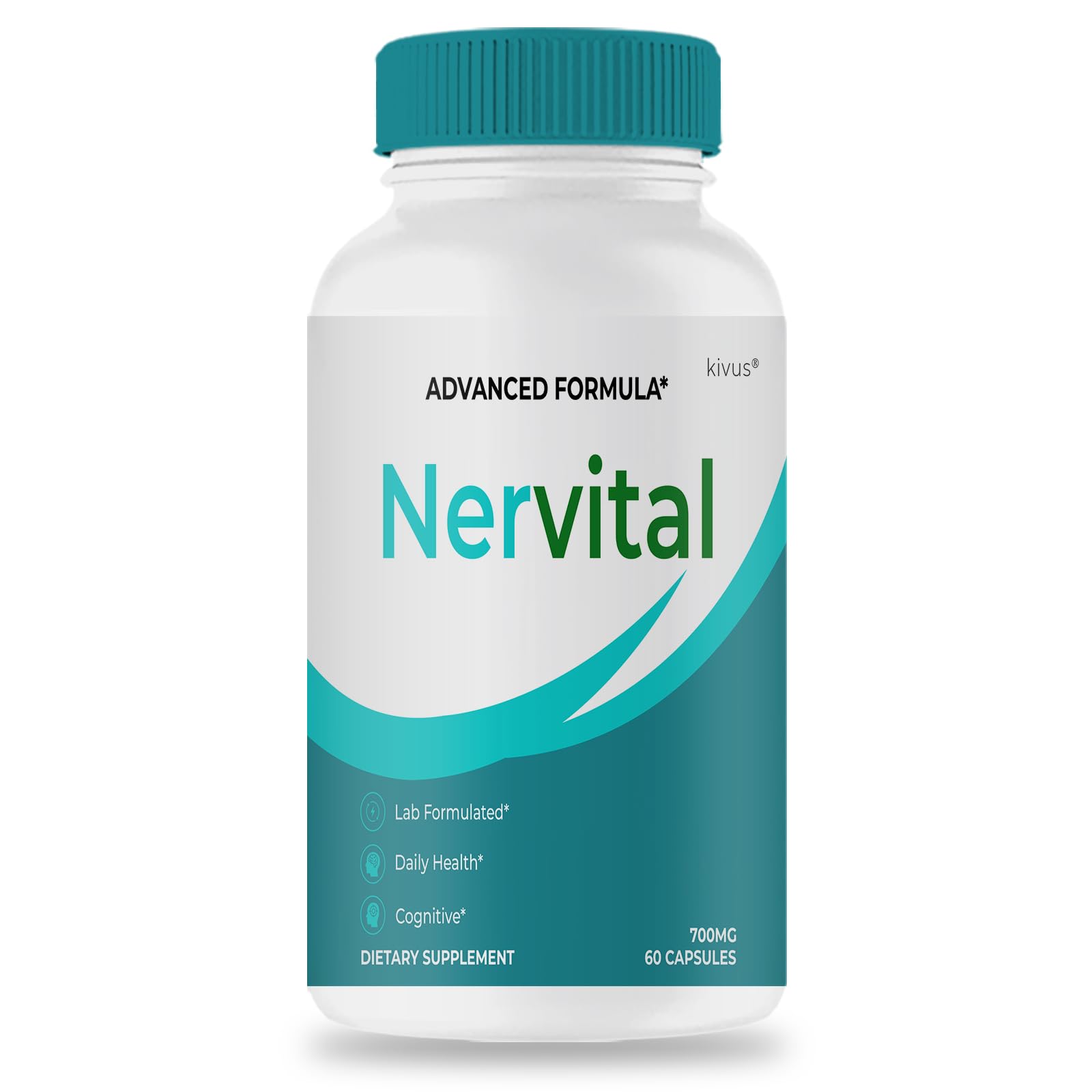 Kivus Nervital Capsule Formula, 60 Capsules