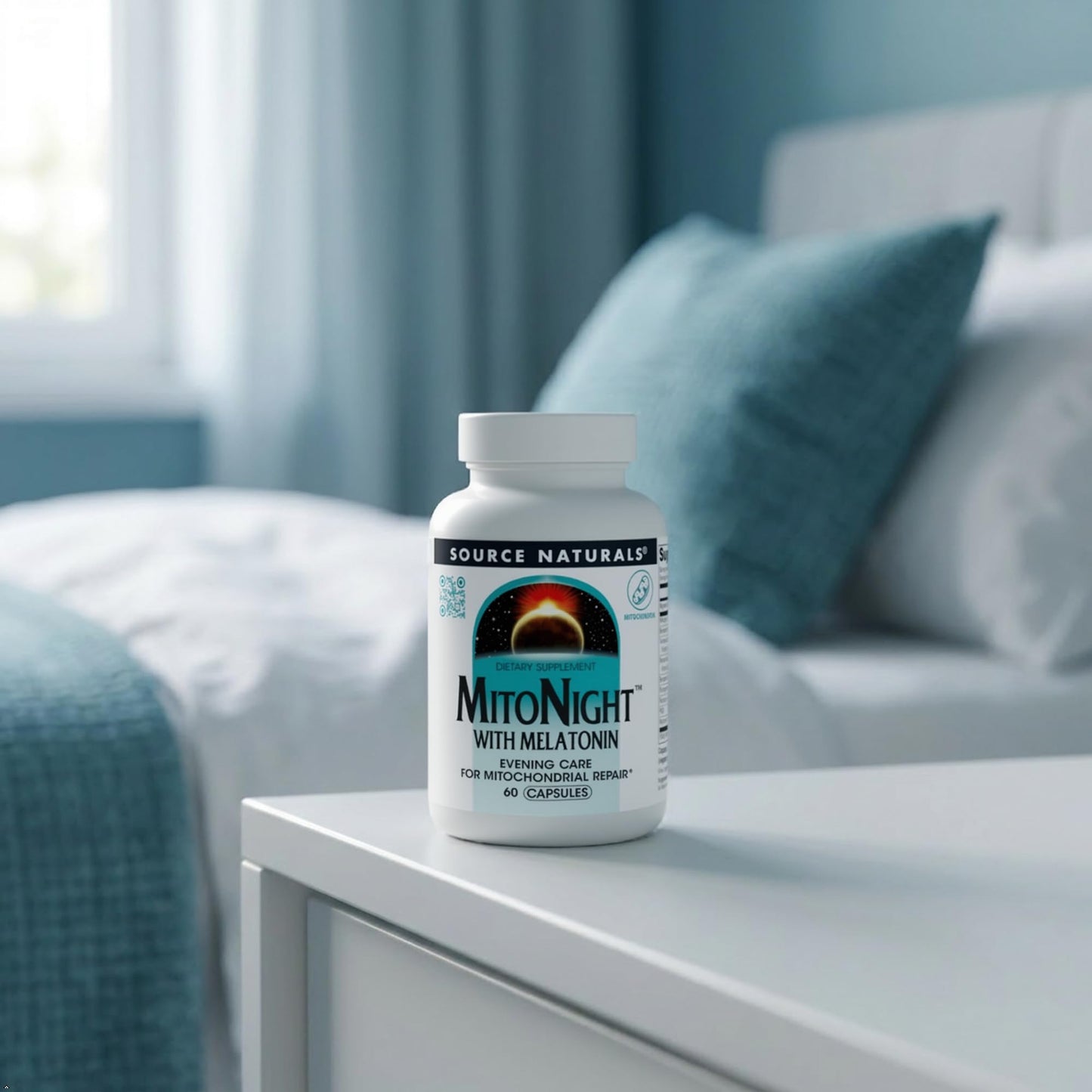 Source Naturals MitoNight with Melatonin, 30 Capsules