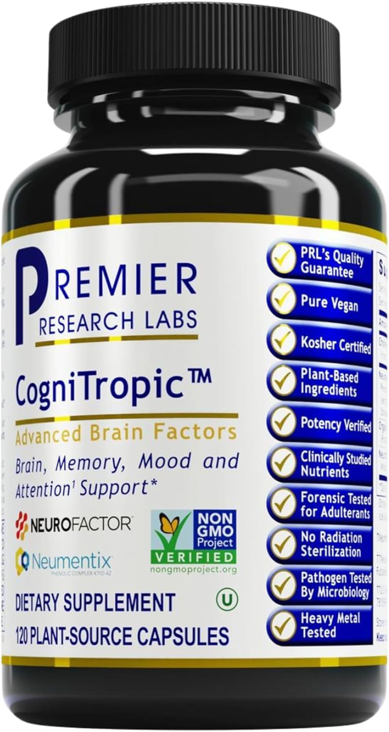 Premier Research Labs CogniTropic Capsules, 120 Count
