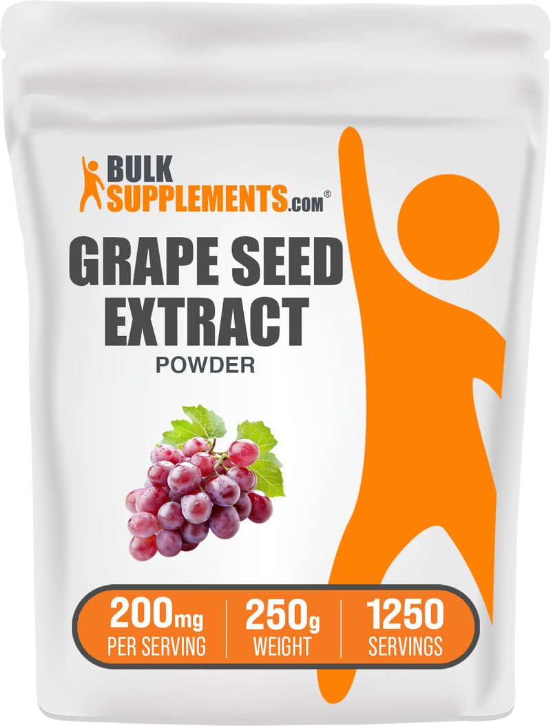BulkSupplements Grape Seed Extract Powder 8.8 oz