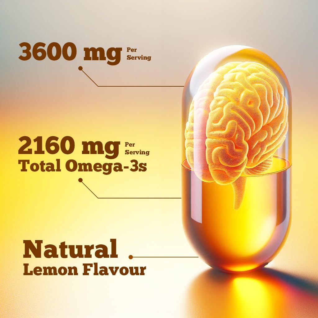 Vitamatic Triple Strength Omega 3 Fish Oil Softgels 180 Count