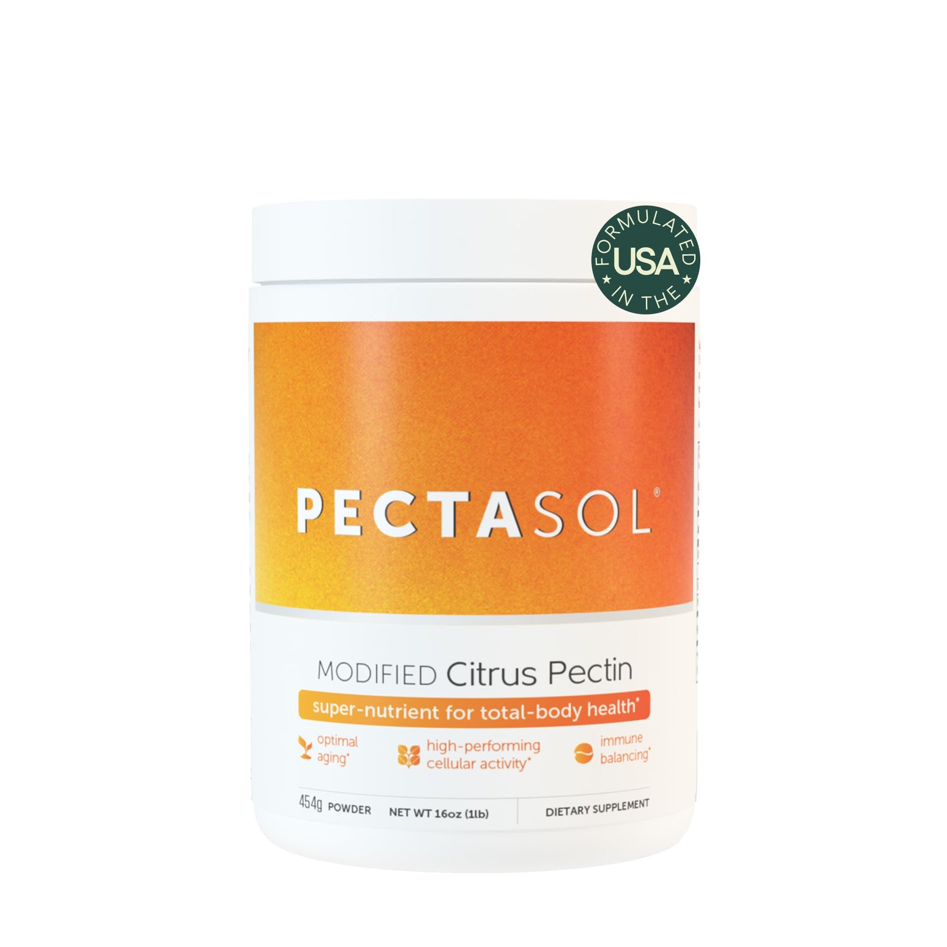 EcoNugenics PectaSol Modified Citrus Pectin Powder 16