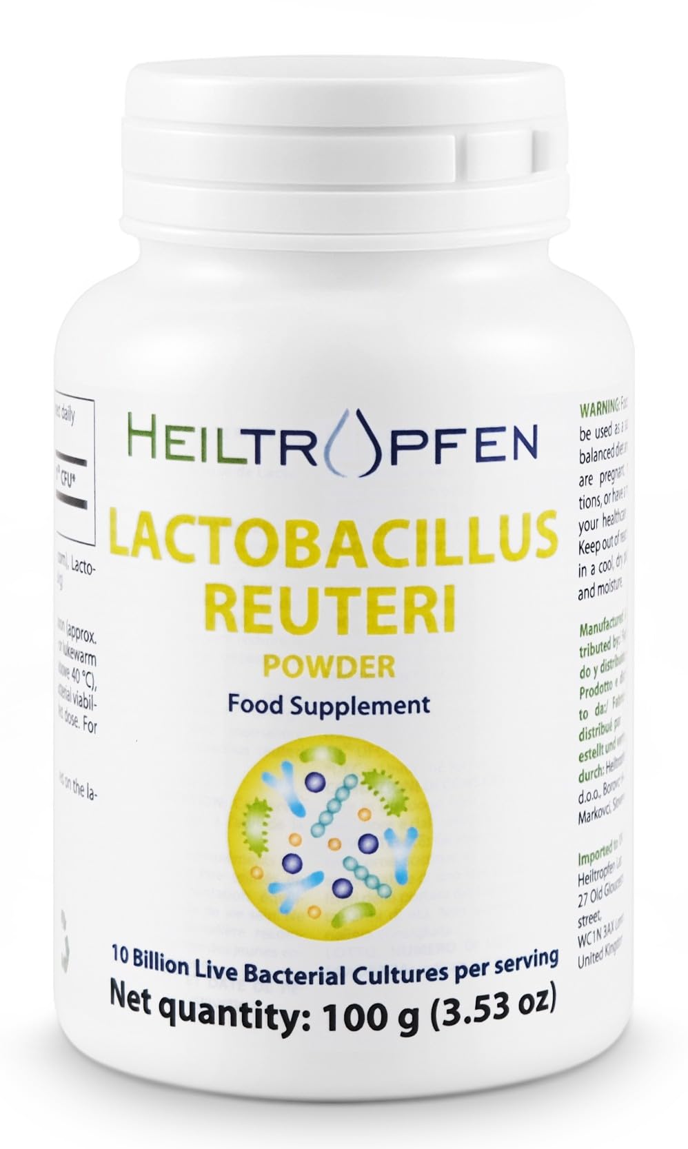 Heiltropfen Lactobacillus reuteri Powder 3.5 Ounce