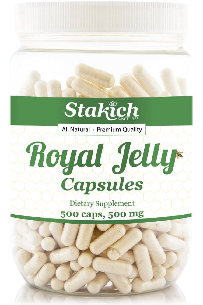 Stakich Royal Jelly Capsule 500 Count