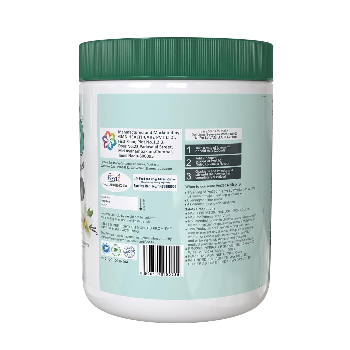 Generic Nefro LP Non-Dialysis Care Protein Powder, 1 Ounce