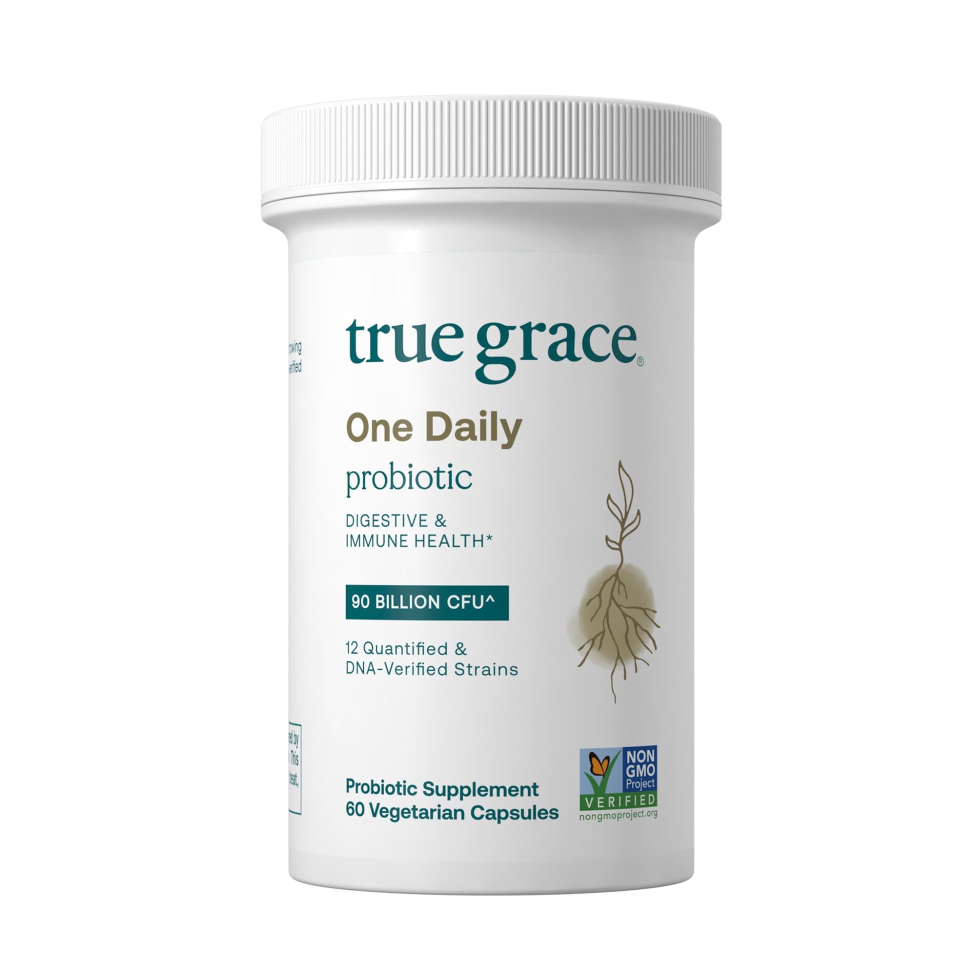 True Grace One Daily Probiotic 90 Billion CFU 60 Capsules