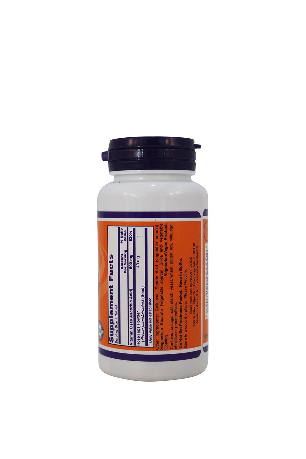 NOW Foods Vitamin C-500 Tablets 100