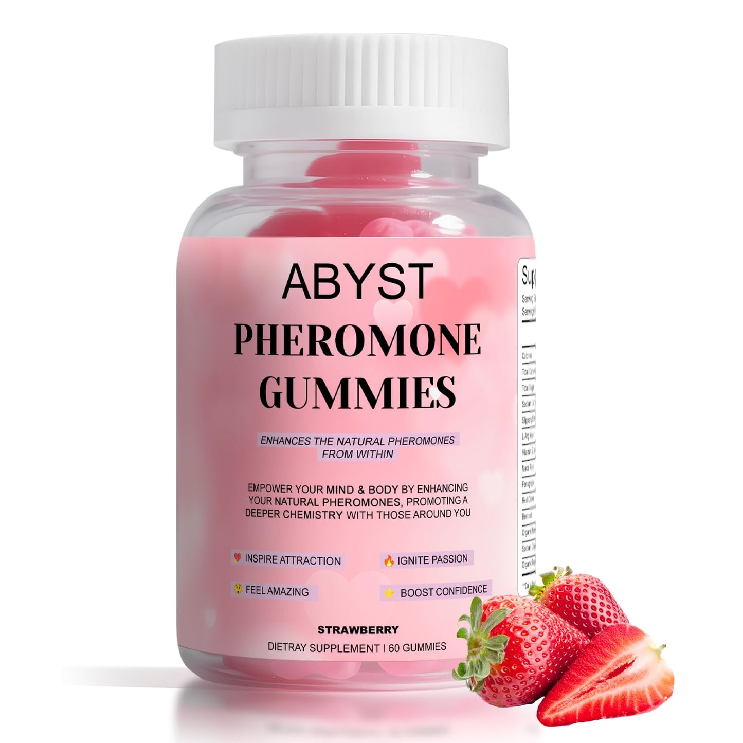 ABYST Pheromone Gummies for Women Gummy 60 Count