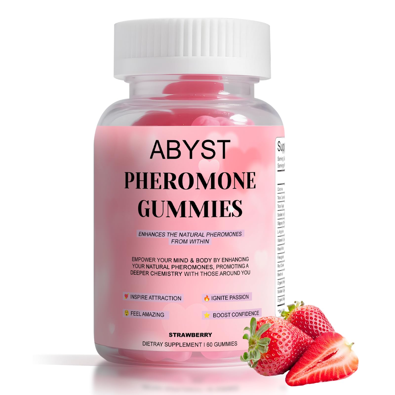 ABYST Pheromone Gummies for Women Gummy 60 Count