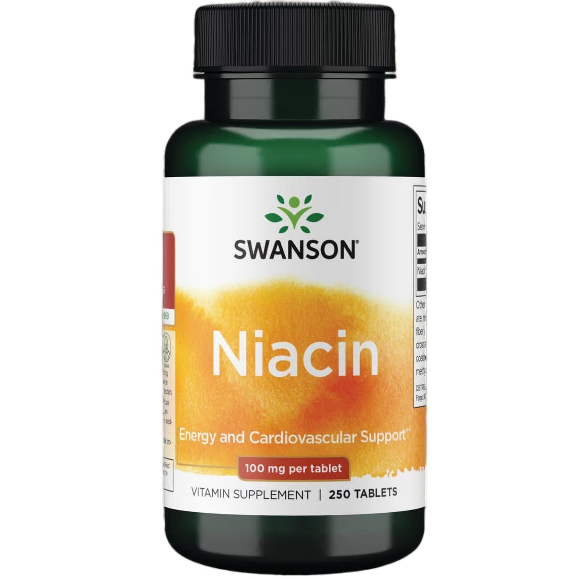 Swanson Niacin (Vitamin B3) Tablets 250 Count