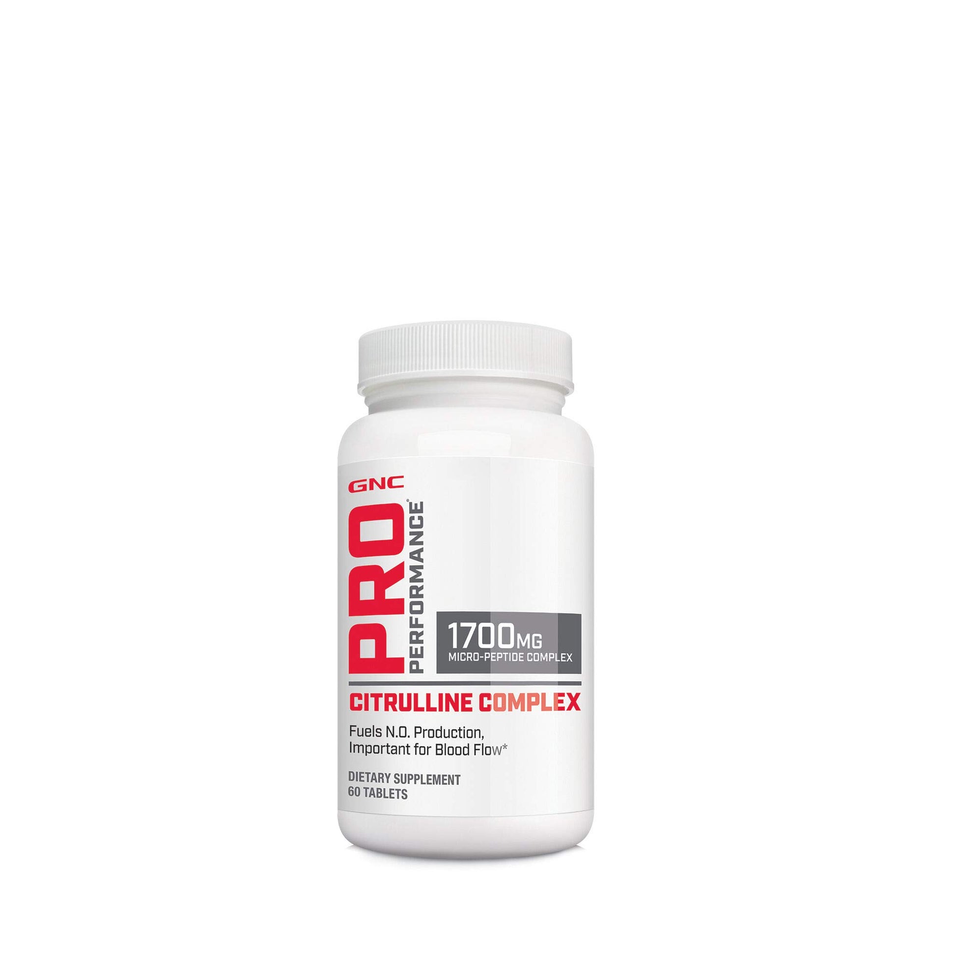 GNC Pro Performance Citrulline Complex 1700mg Tablets, 60 Count