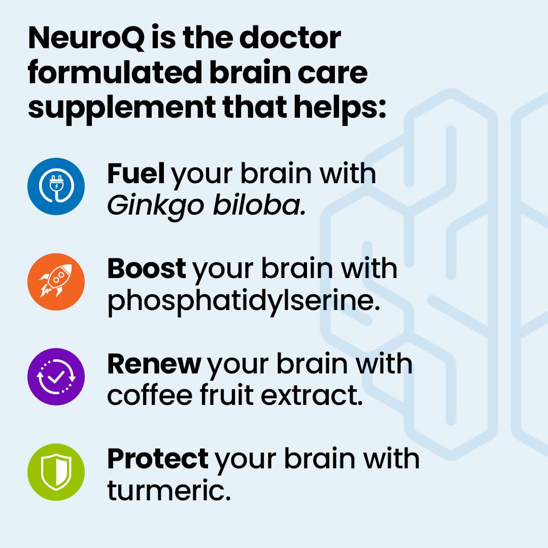 LifeSeasons NeuroQ Memory & Focus 120 Capsules