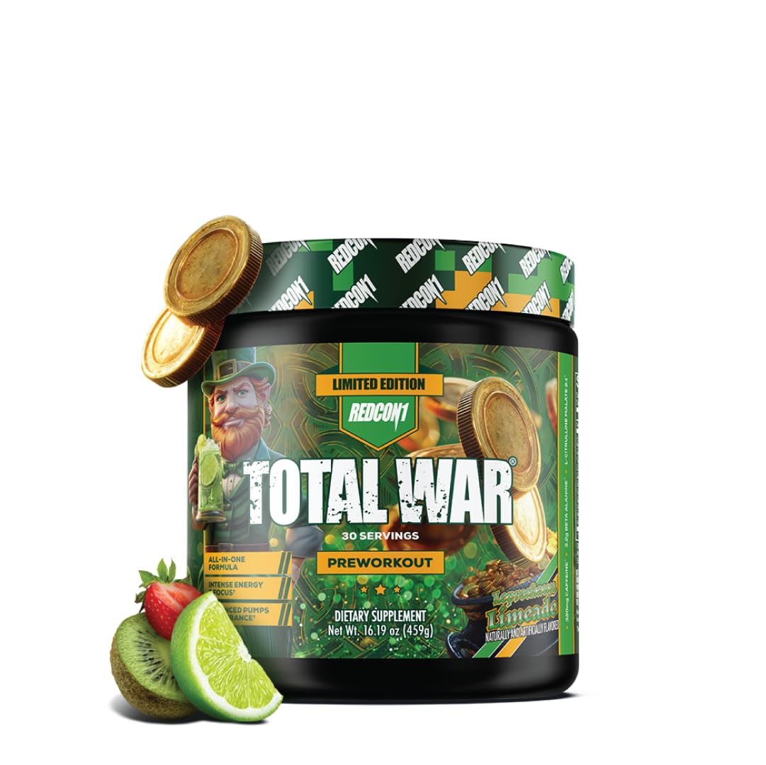 REDCON1 Total War Pre Workout Powder, 30 Servings