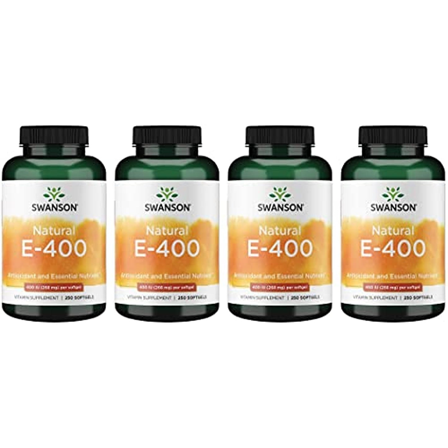 Swanson Natural Vitamin E 400 IU (268 mg) Softgels, 1000 Count